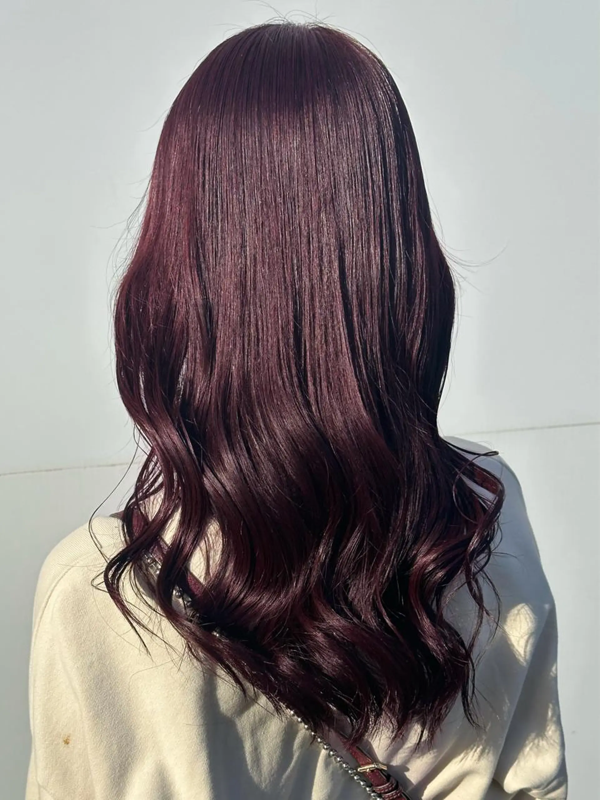 セミロング カラー カット ヘアカラー 💘韓国カラー💘 クルミのヘアスタイル