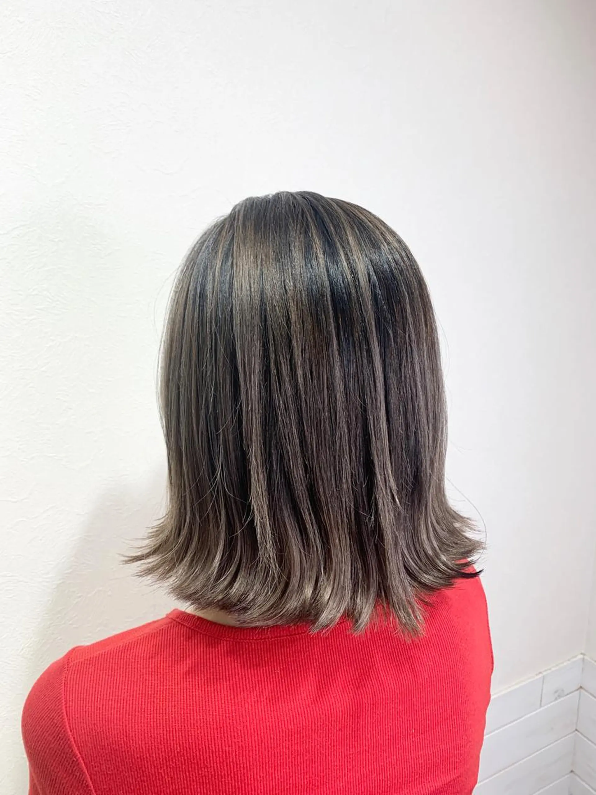 ミディアム カラー lucia RYOのヘアスタイル