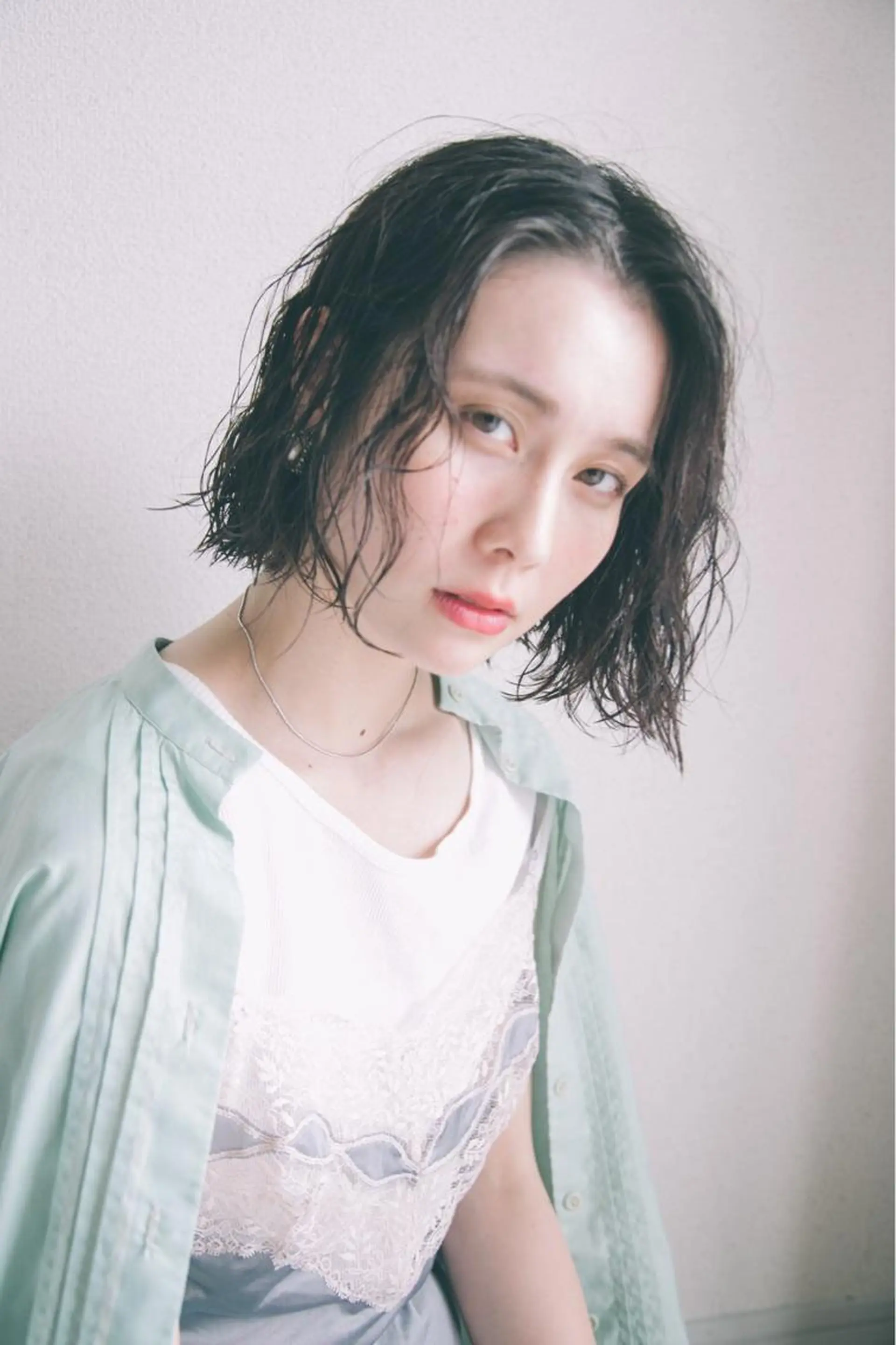 カラー 湯川 未咲希のヘアスタイル