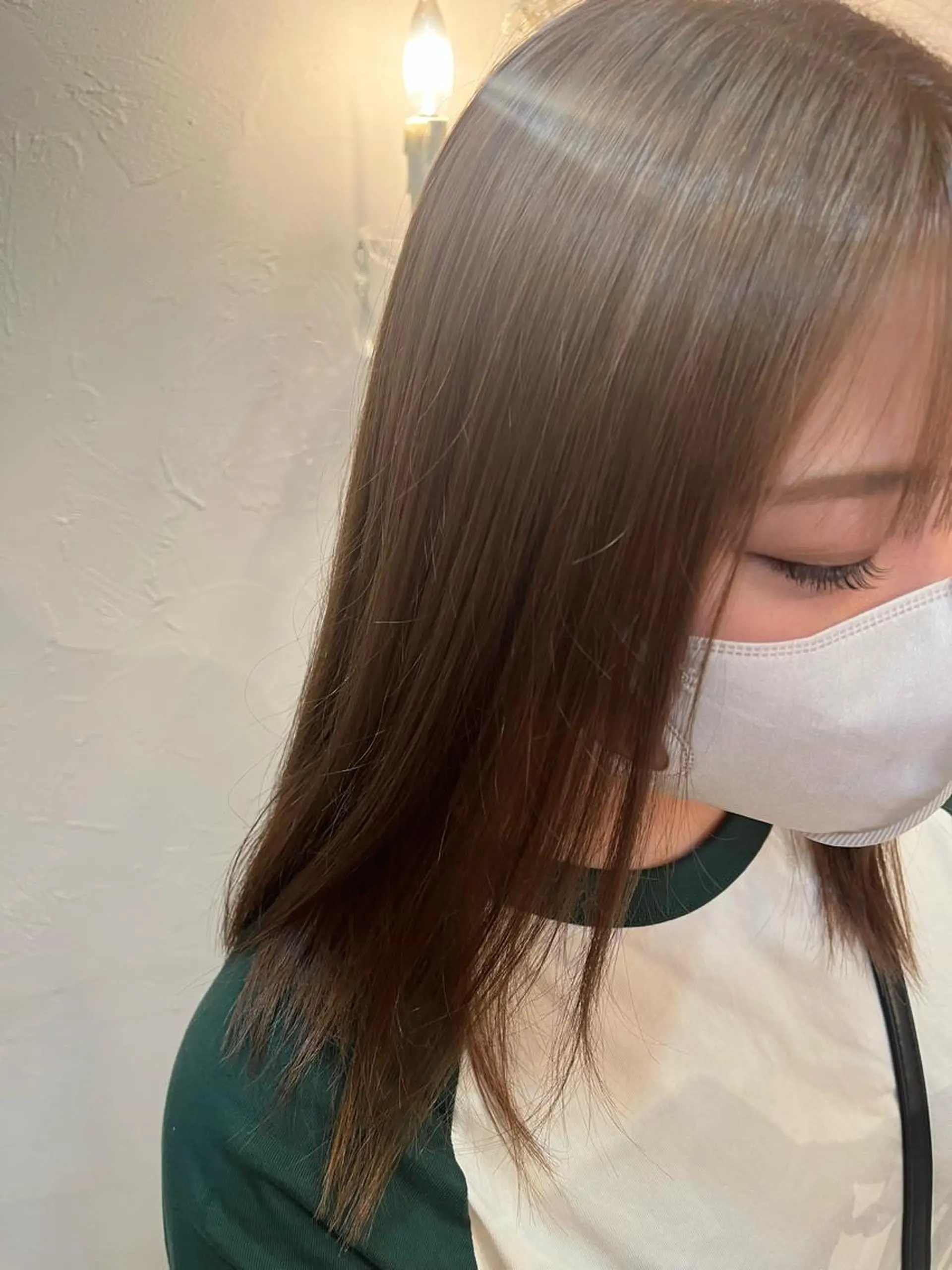 カラー BEEST所属・ate 【暖色/ハイトーン】のヘアスタイル