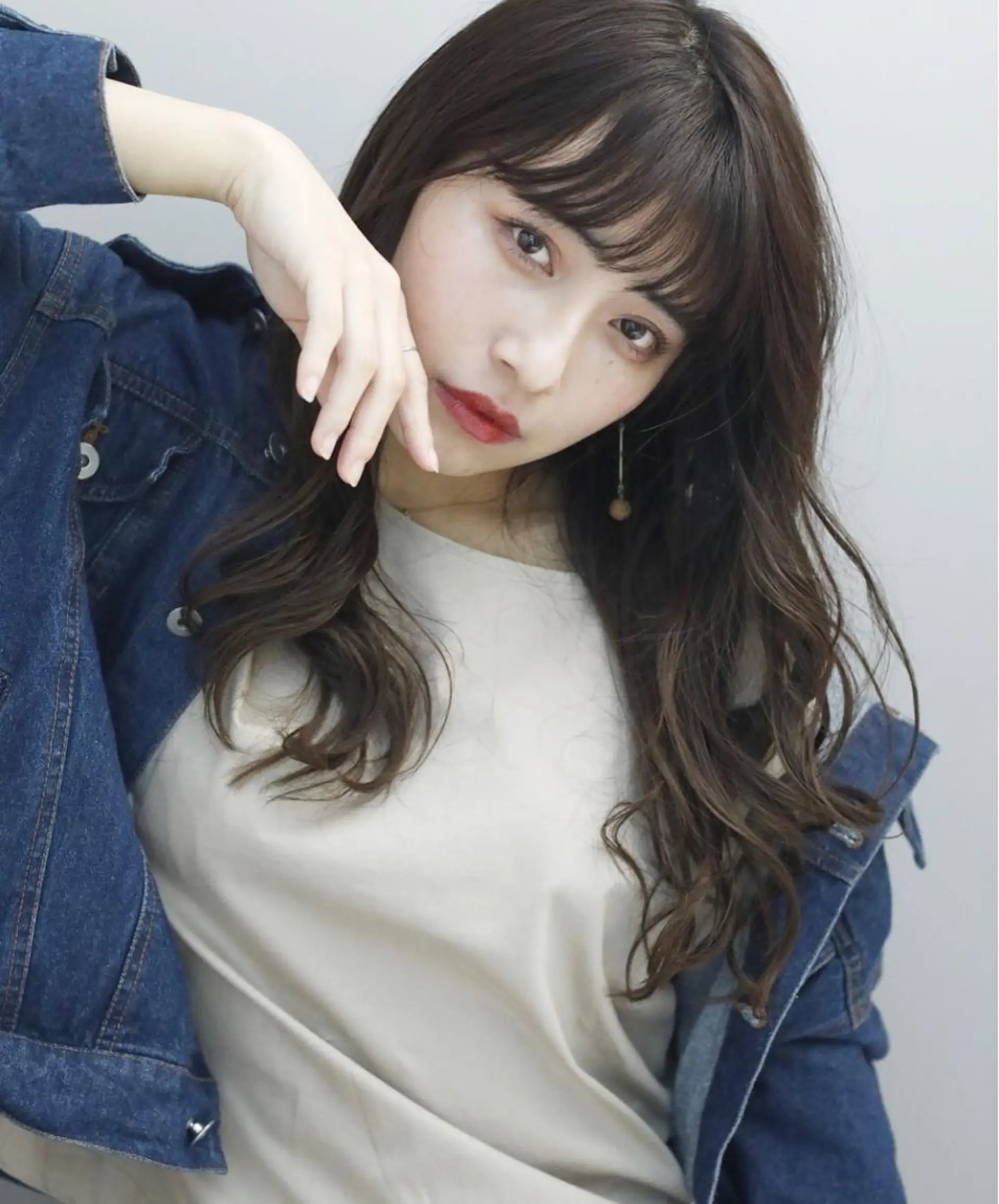 セミロング カラー ヘアアレンジ 🍊千葉 未来🍊店長のヘアスタイル