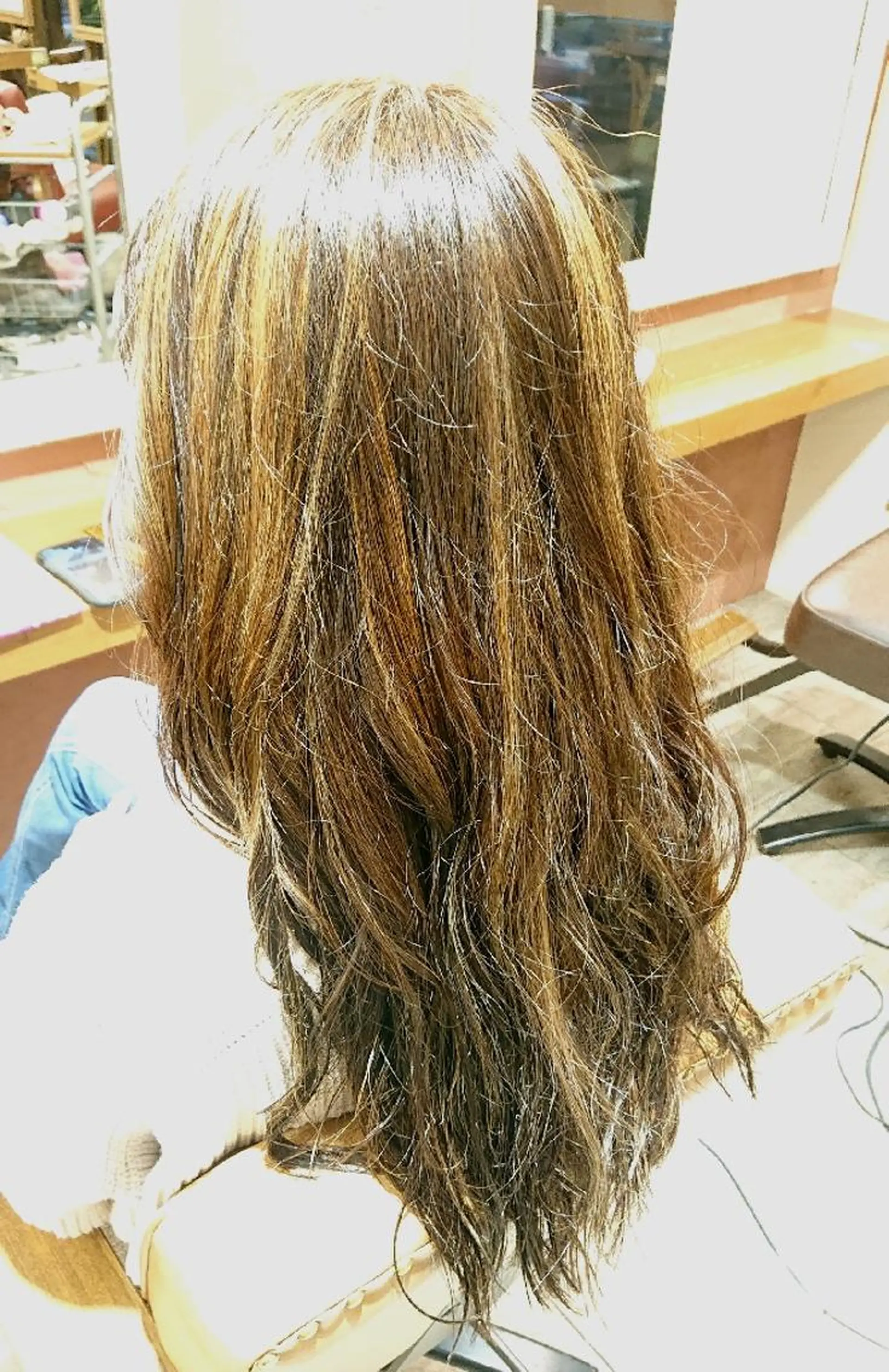 ロング カラー ハイライトカラー ハイライト カット ヘアカラー トリートメント 村田 和志のヘアスタイル