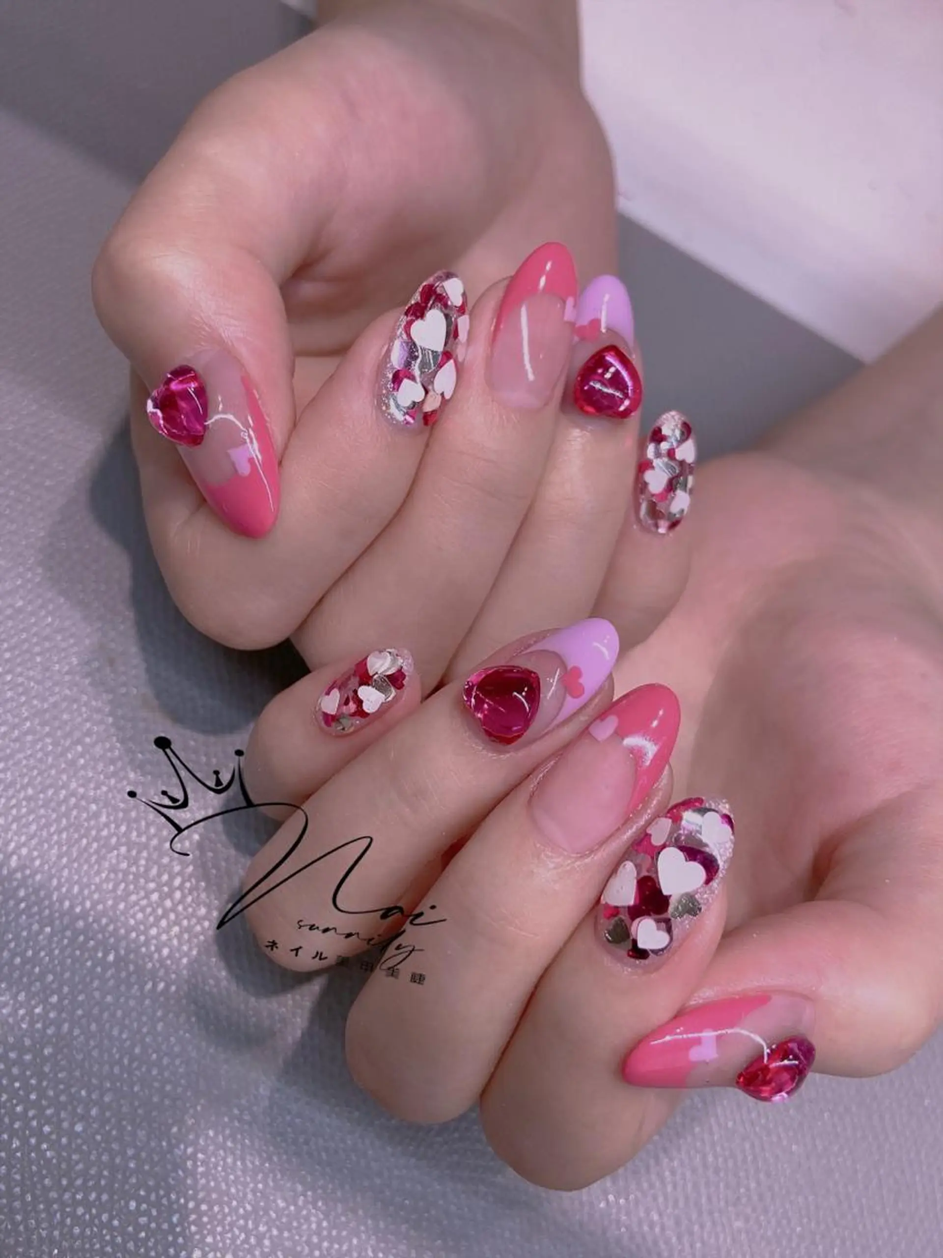 ネイル 長さだし専門店 M2　rikaのネイルデザイン