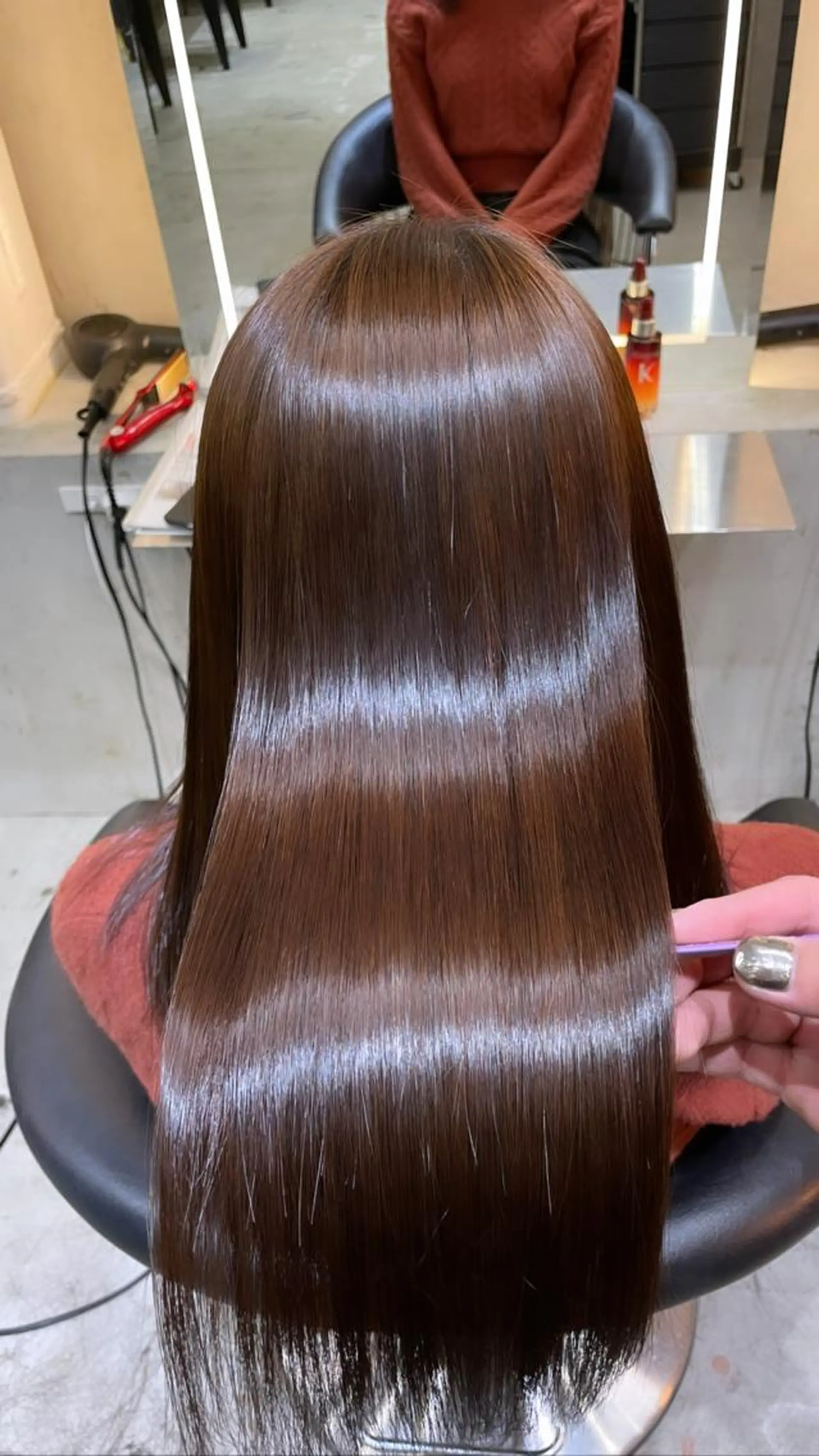 セミロング トリートメント 🌹圧倒的な縮毛矯正 🌹篠崎祥吾のヘアスタイル