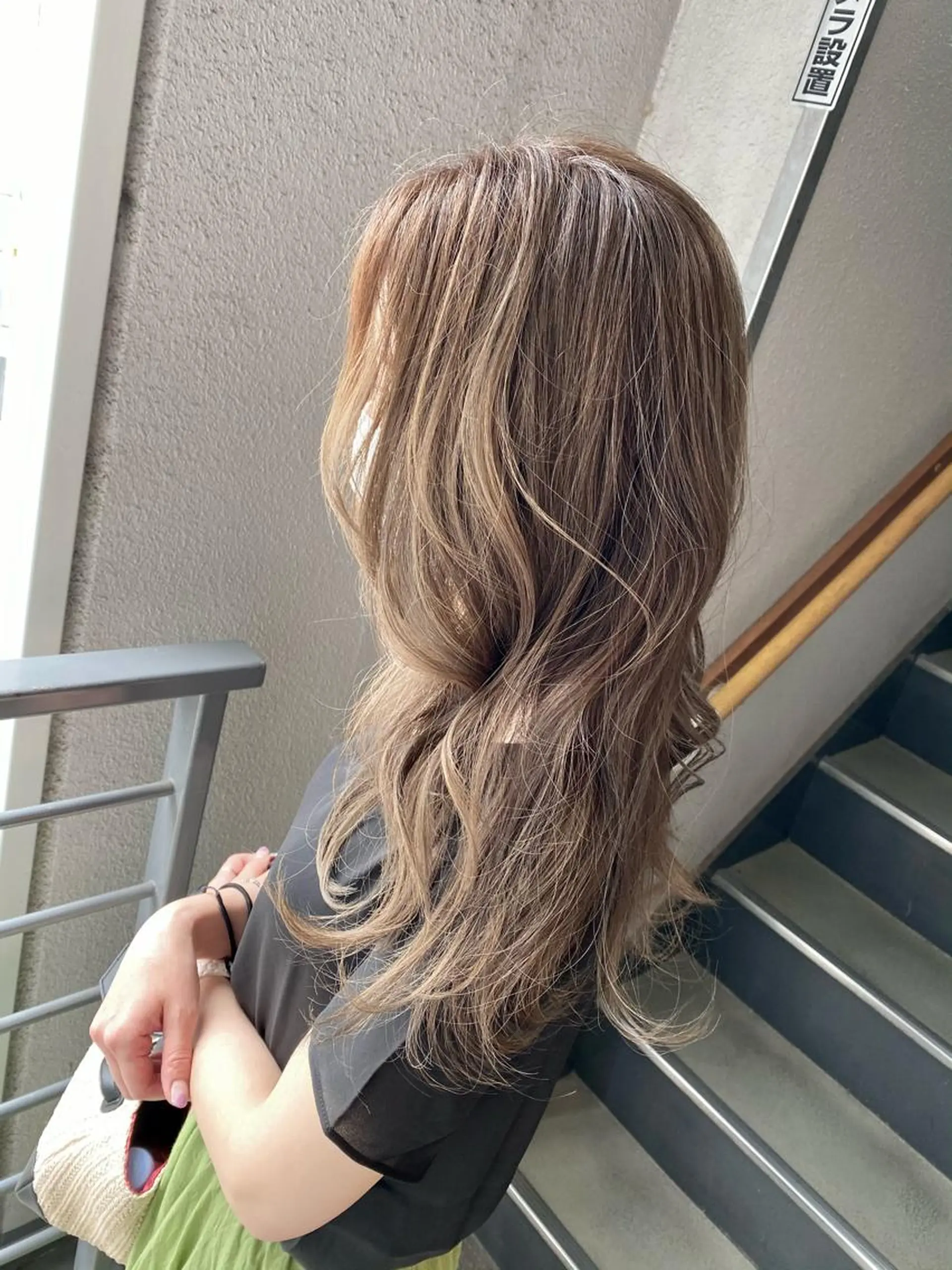 ロング カラー カット ヘアカラー トリートメント Kazu .Kのヘアスタイル