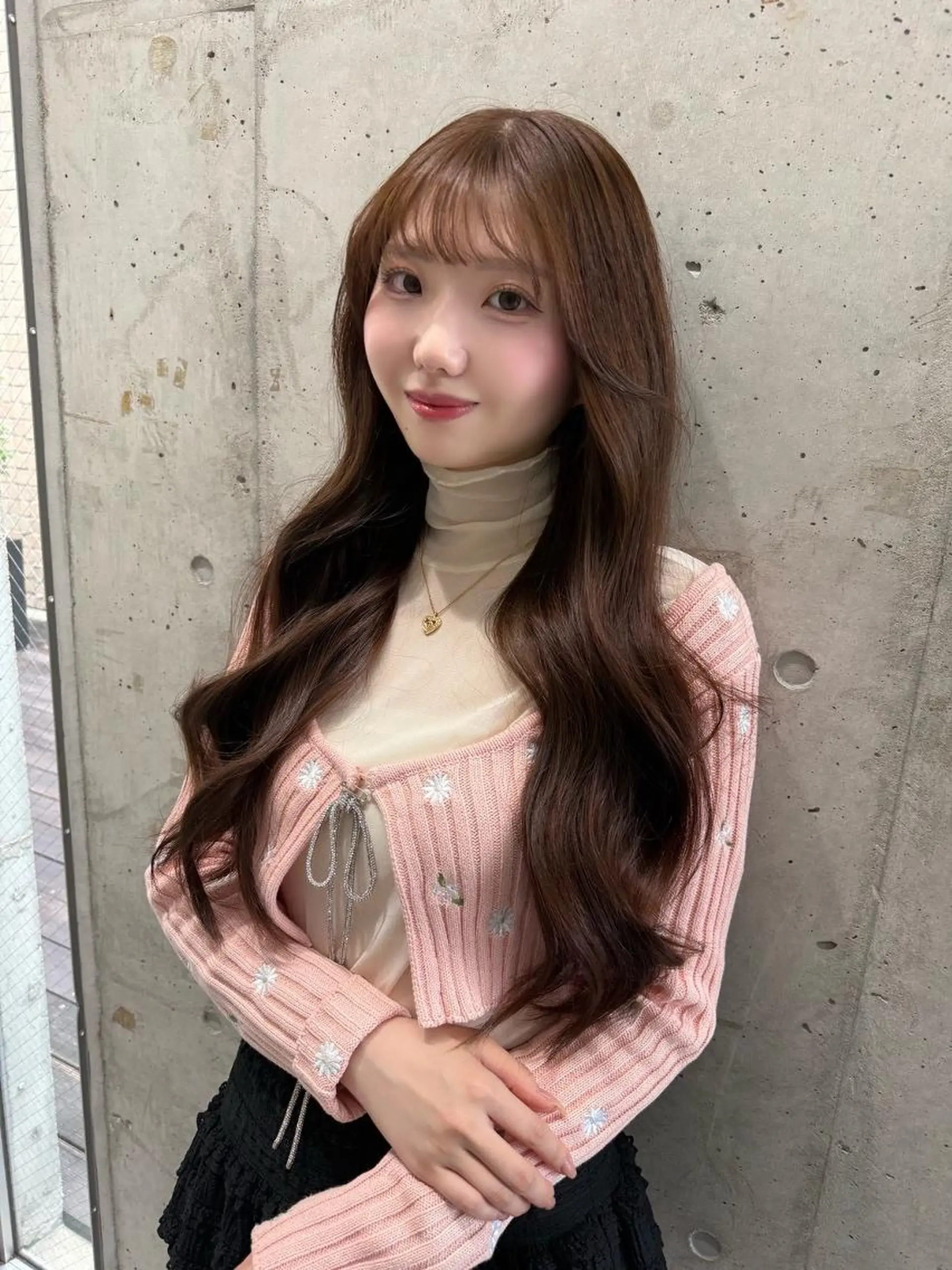 カラー セミロング ベージュカラー 透明感カラー ヘーゼル ヘアカラー トリートメント 韓国ヘア♡🇰🇷 暖色♡透明感カラー✨のヘアスタイル