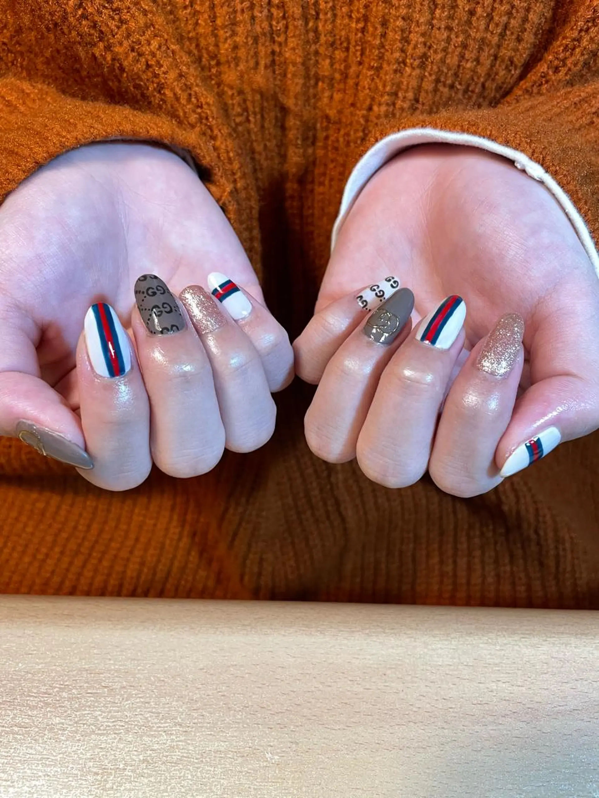 ネイル ハンドネイル 大家 小百合のネイルデザイン