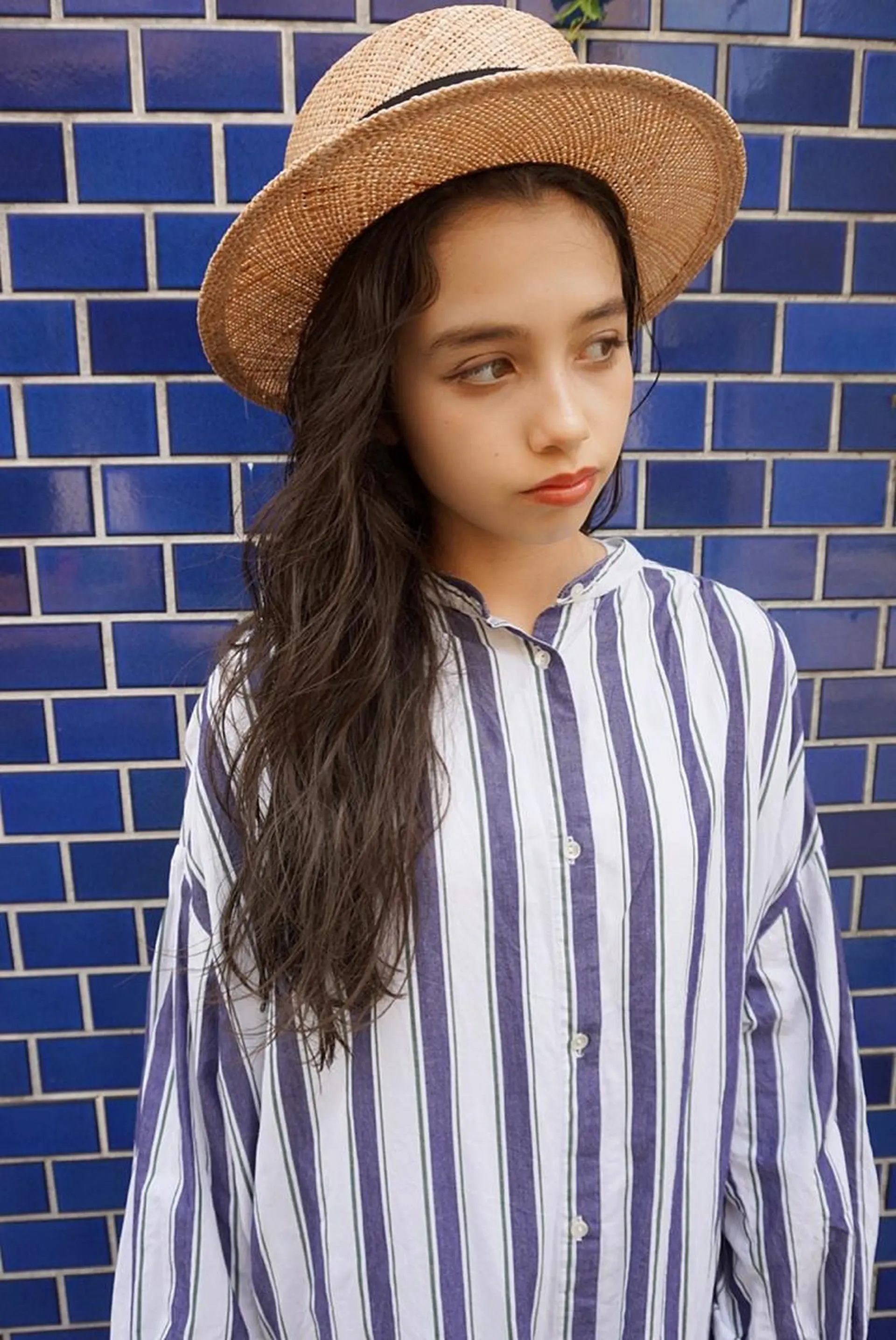 ロング カラー コジマ ダイスケのヘアスタイル