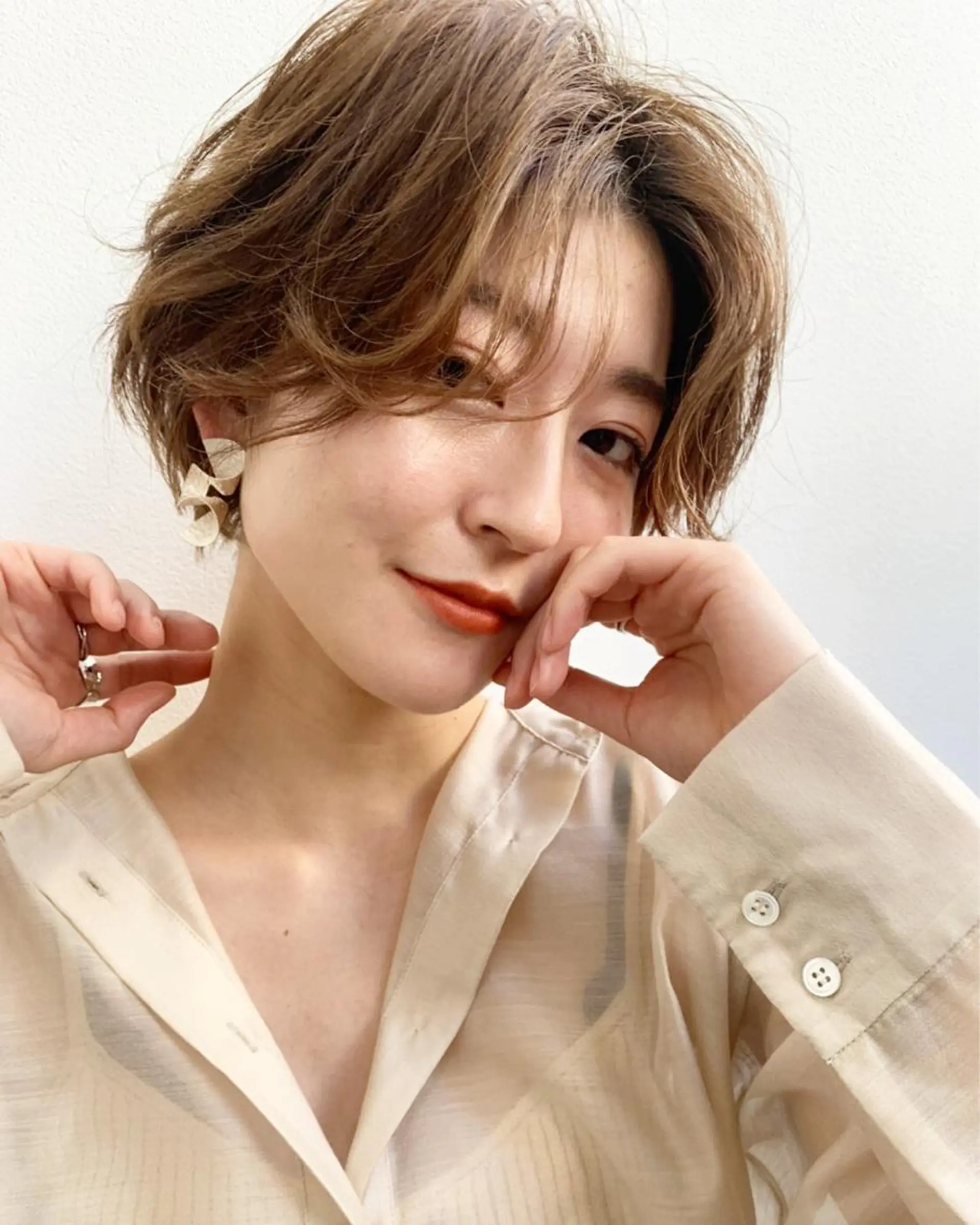 ショート モリ タカユキ🌵のヘアスタイル