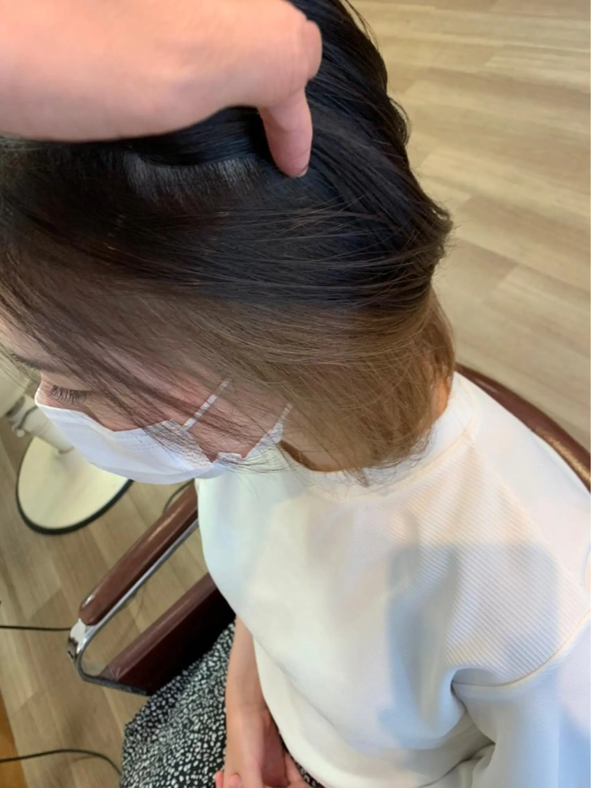 ミディアム chill out 南塚口本店のヘアスタイル