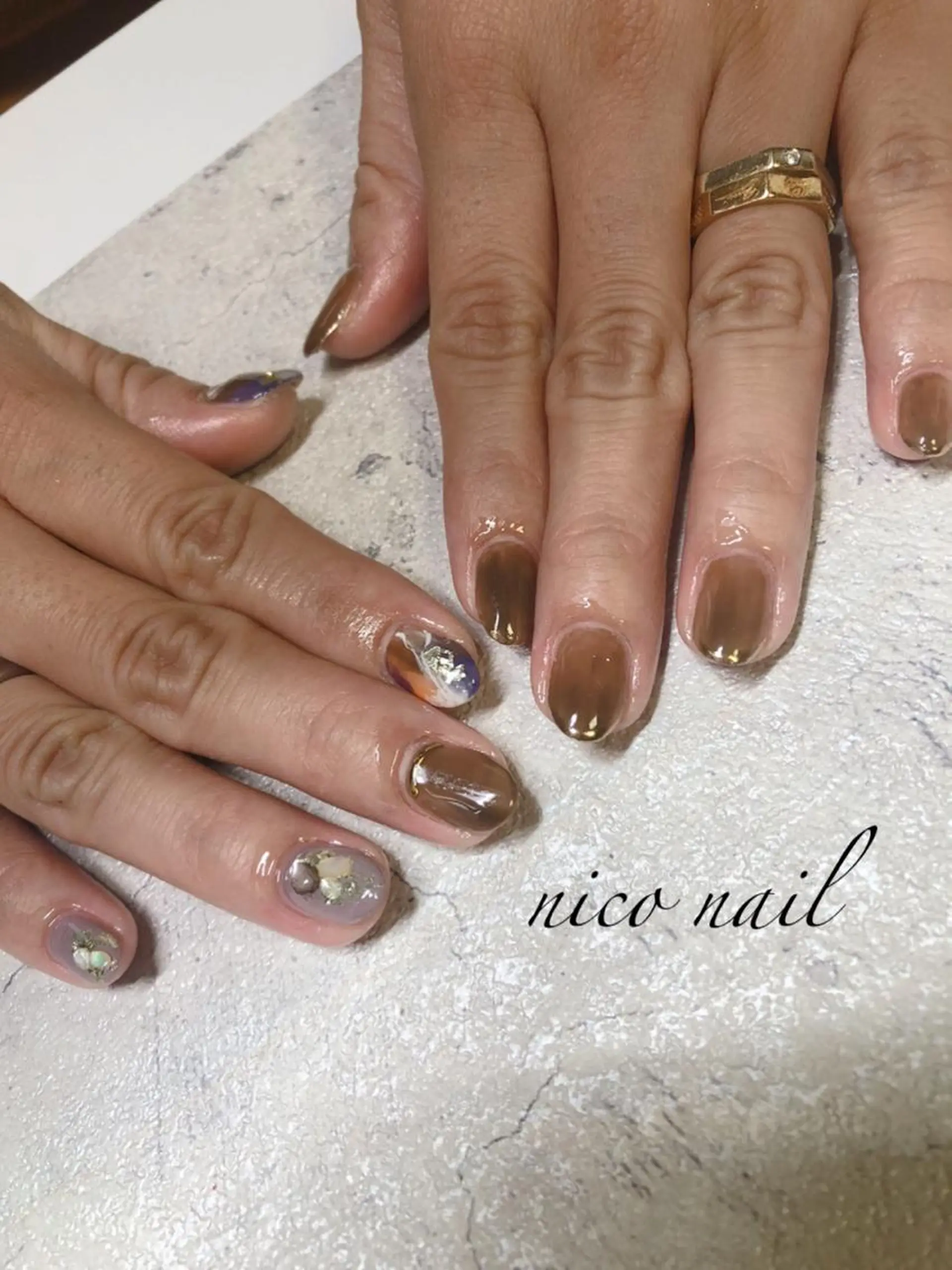 ネイル 香芝市ネイルサロン nico nailのネイルデザイン