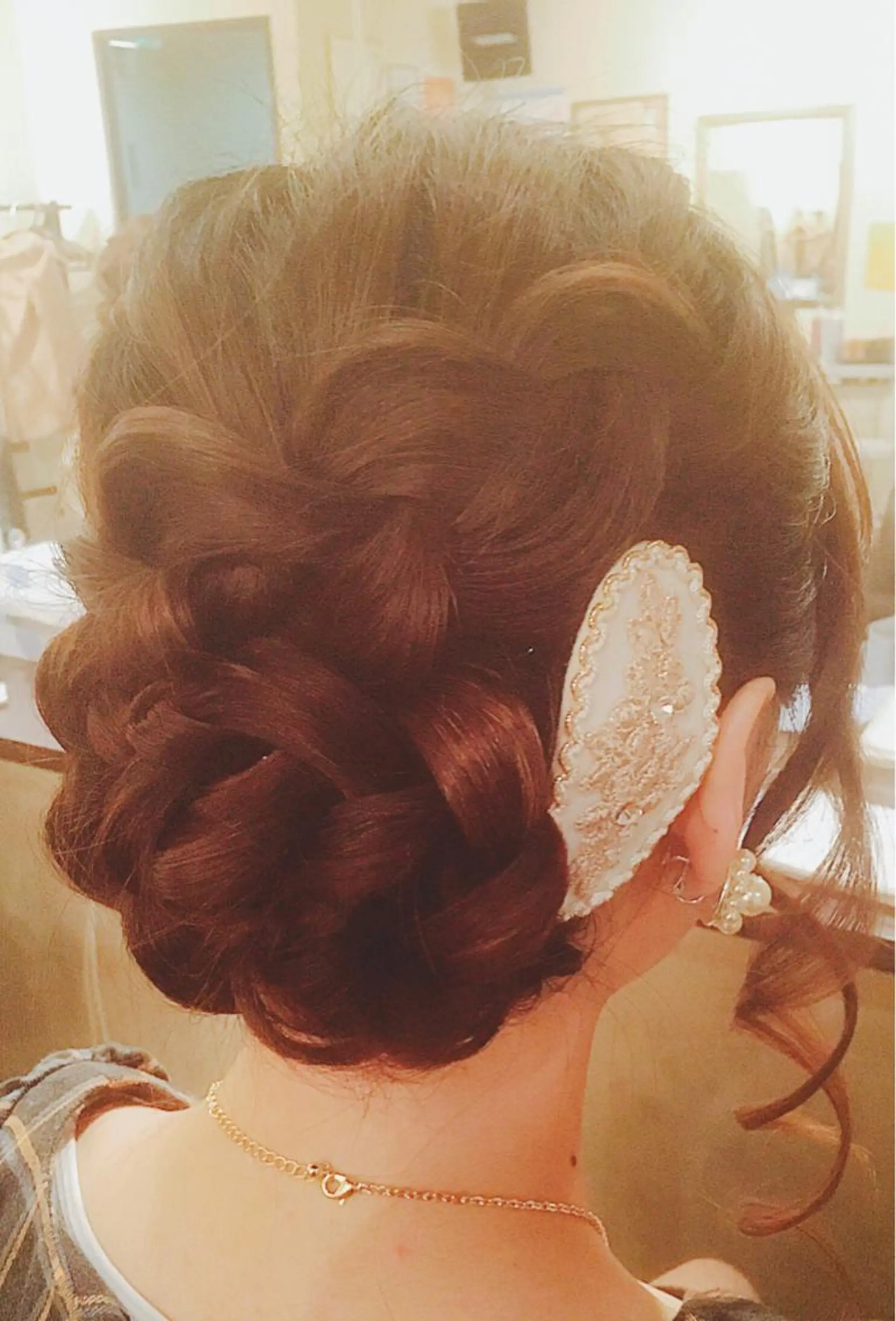 ヘアアレンジ ヘアセット CAnameのヘアスタイル