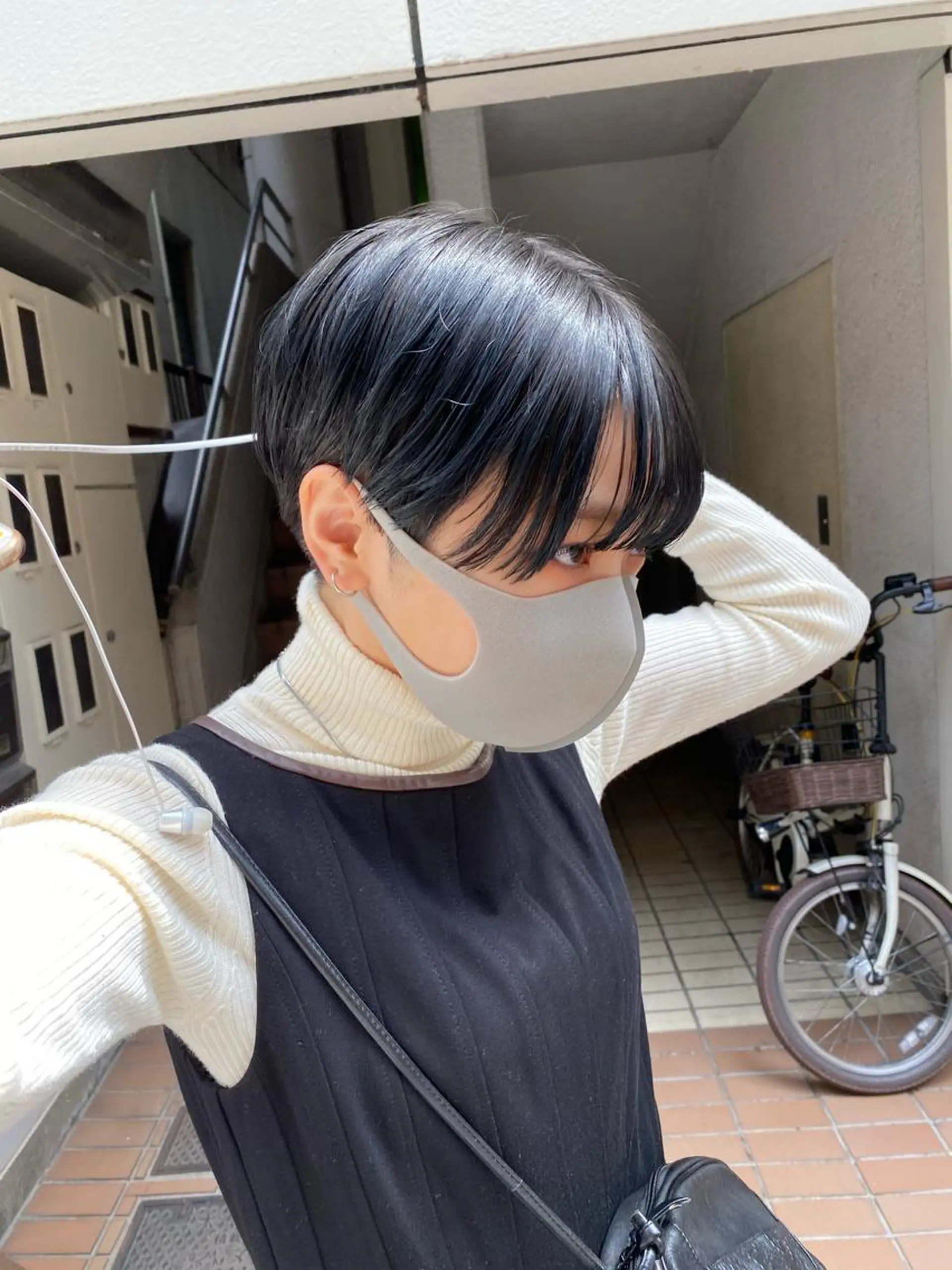 ミディアム カラー 🟩白髪ぼかし/ボブ /ショートヘア/大司のヘアスタイル