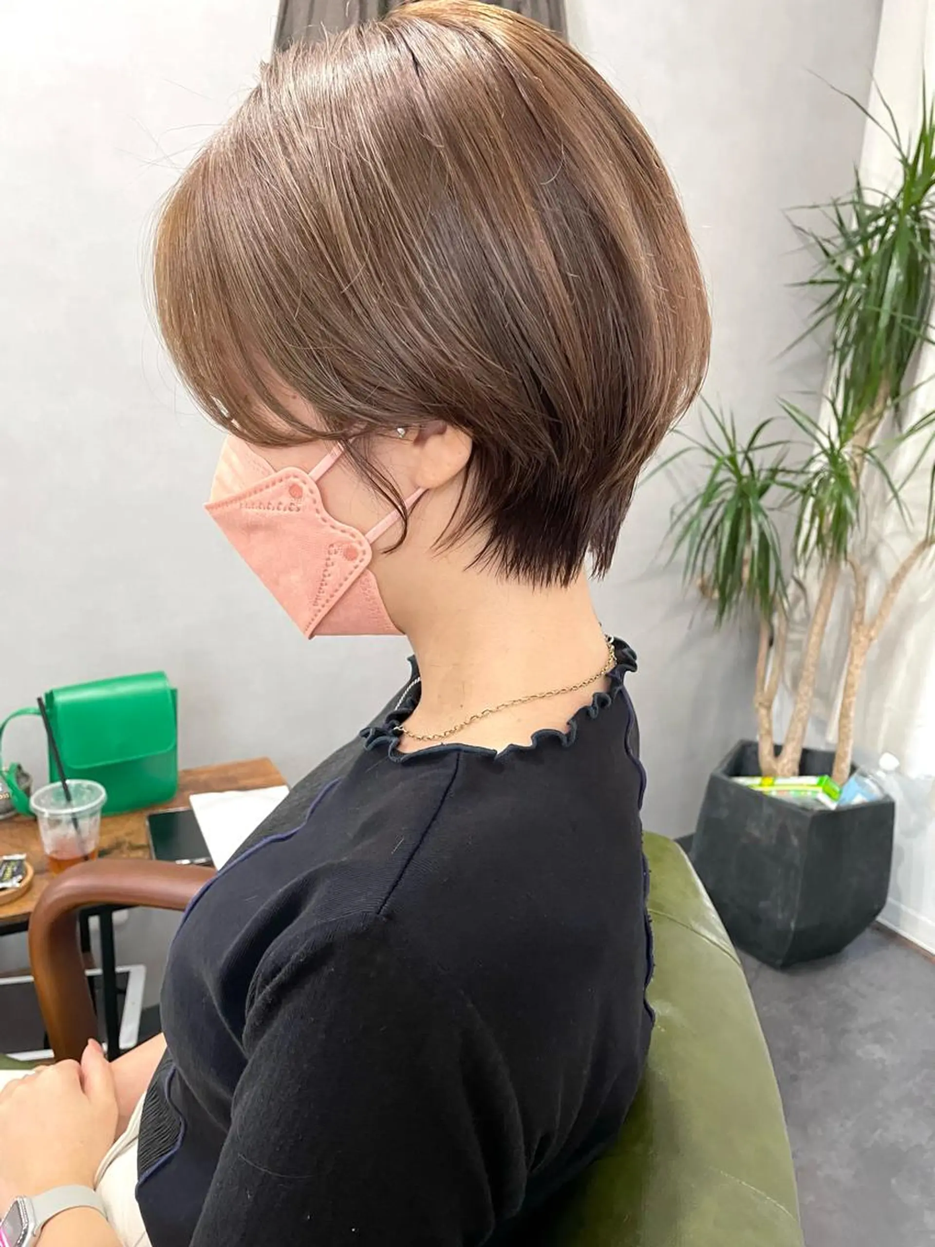 ショート 丸みショート ショートヘア カット 中村 友美のヘアスタイル