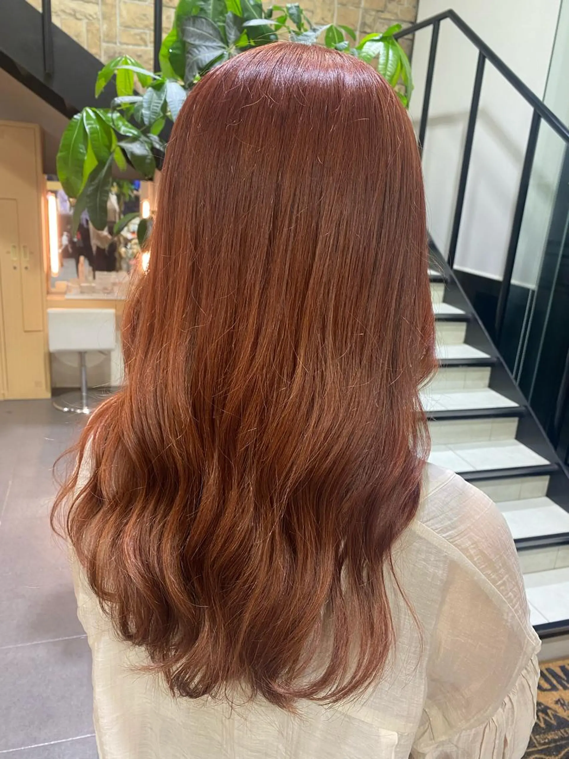 ロング カラー ヘアアレンジ TSUNA 🌙 Lim 五反田のマツエク・マツパデザイン