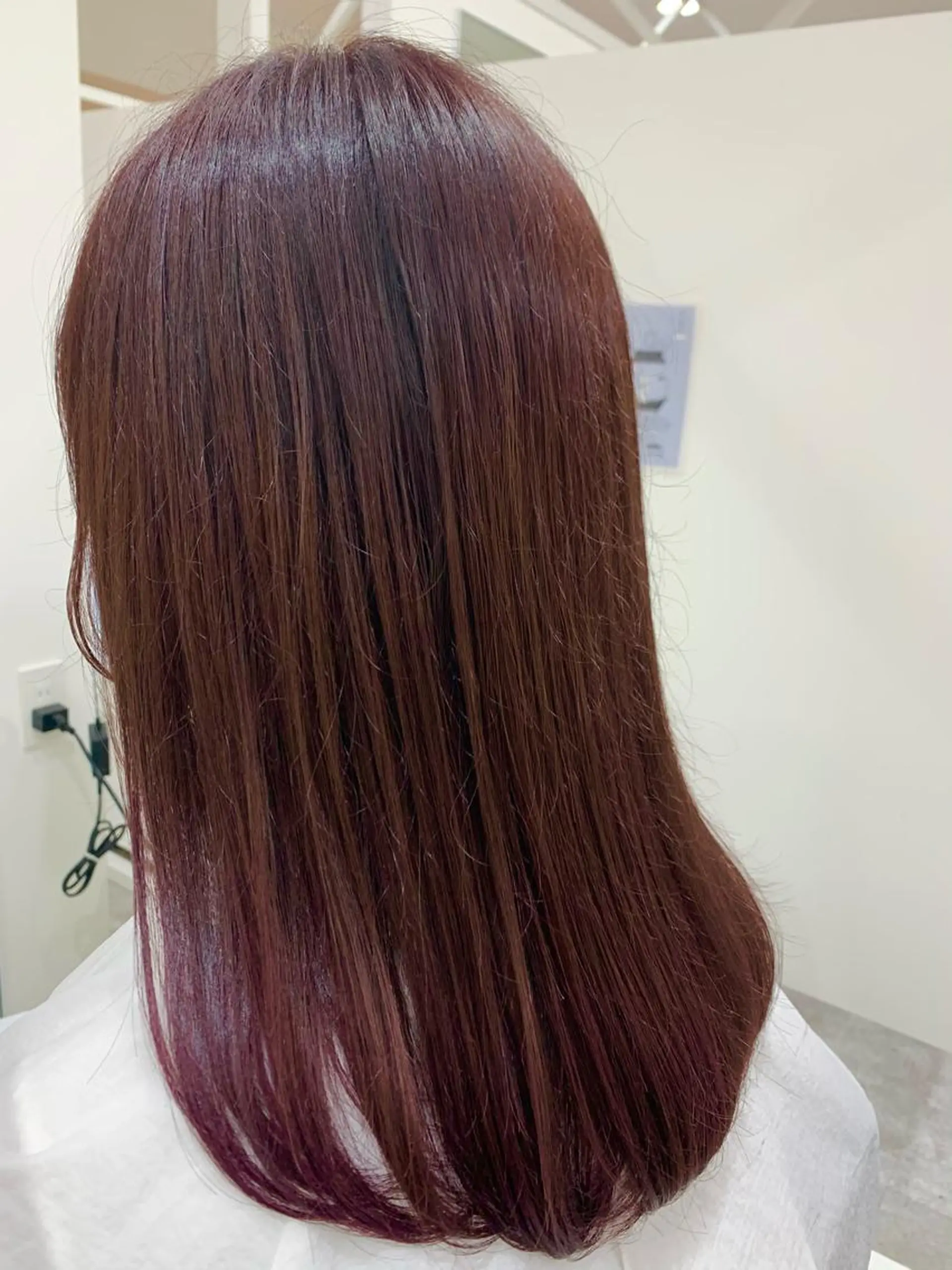 セミロング Adachi Fujikoのヘアスタイル