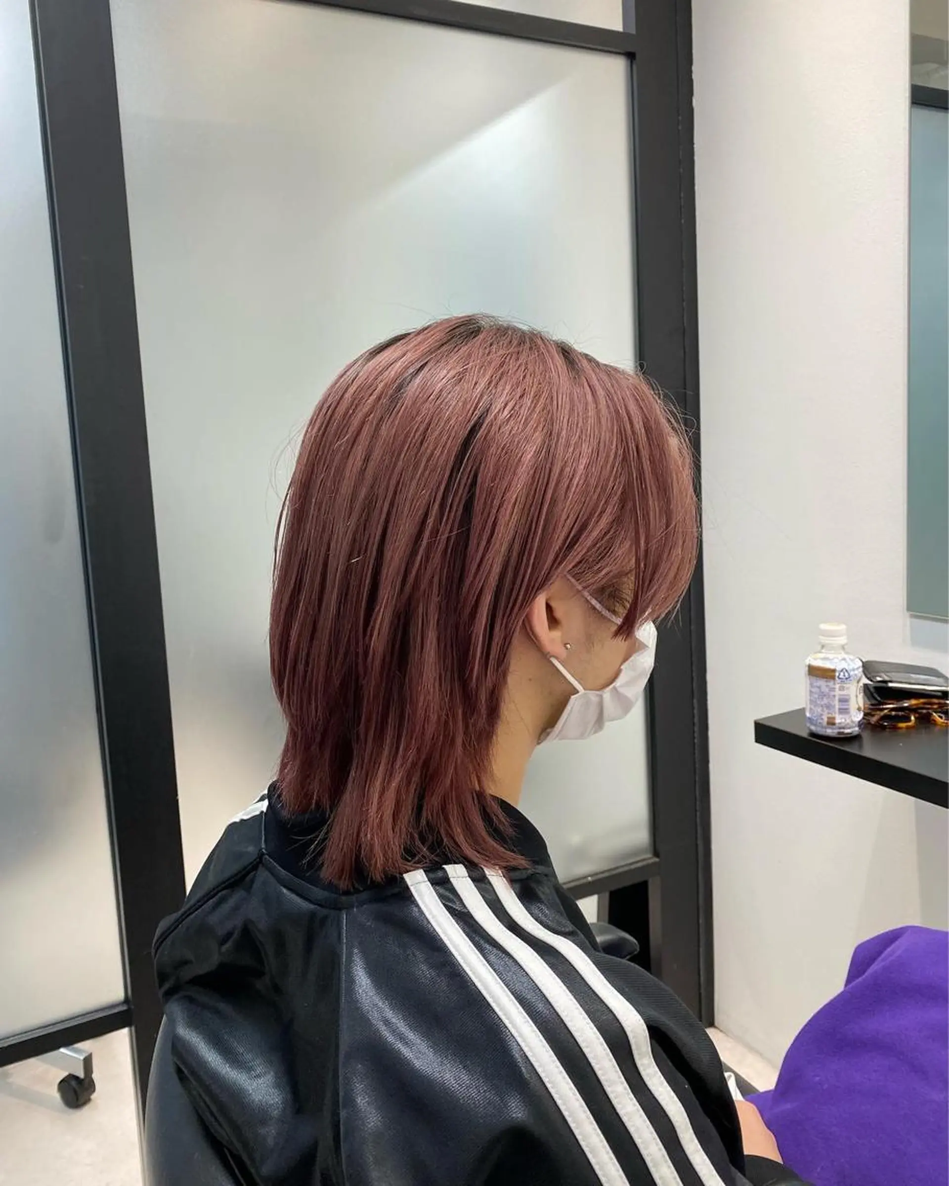 ミディアム カット ヘアカラー トリートメント 透明感カラー/ 松井克樹のヘアスタイル