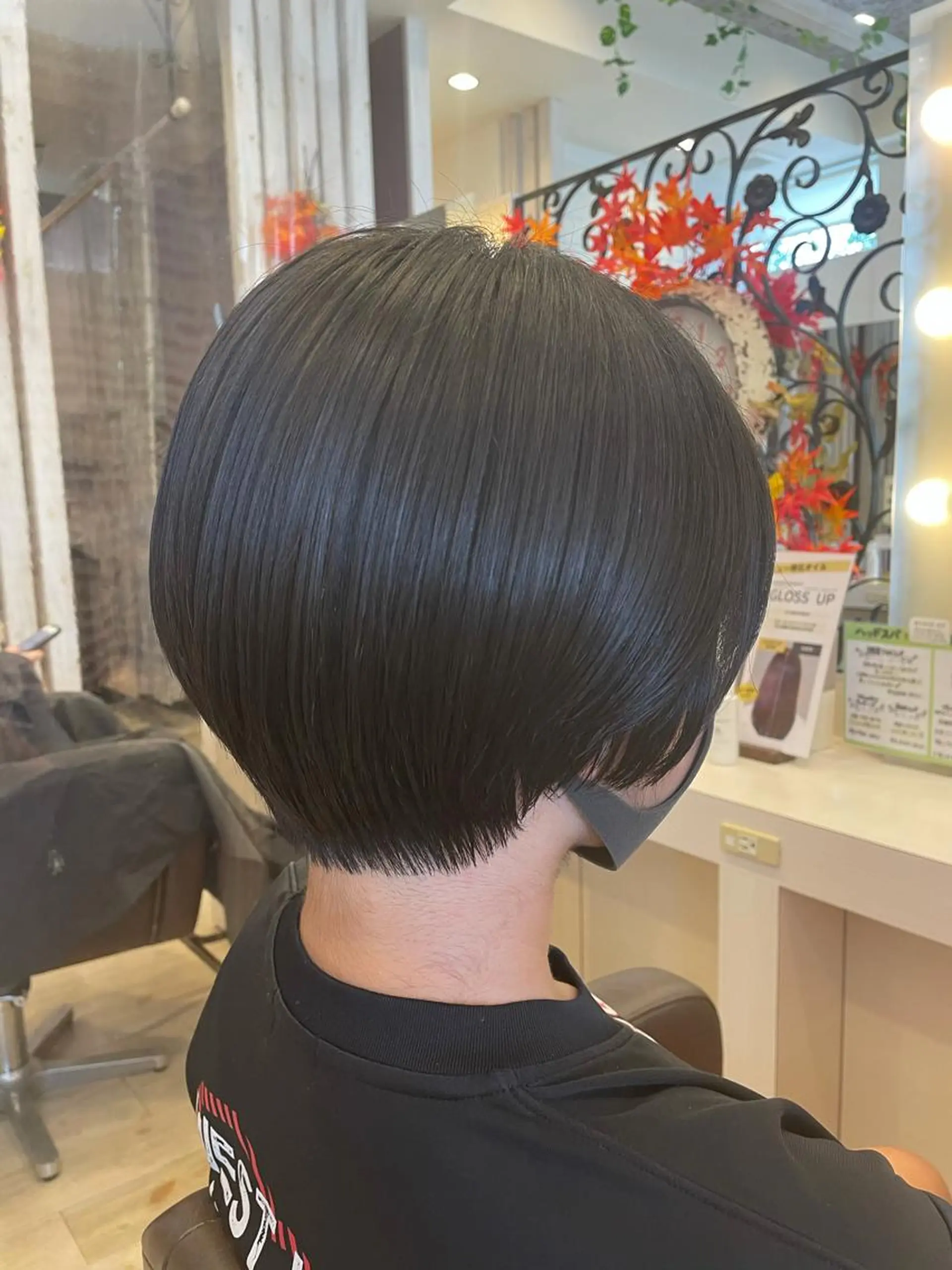 ショート 丸みショート ショートヘア 東恩納 誠のヘアスタイル