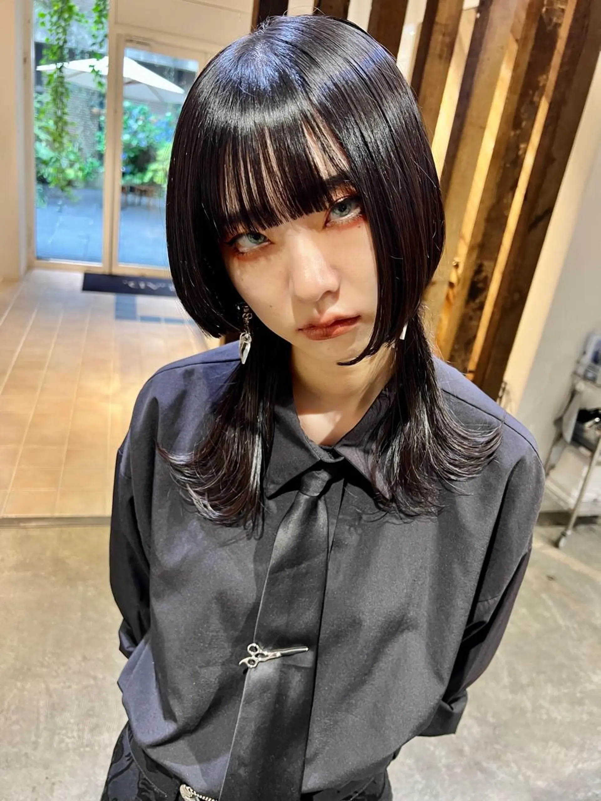 ショート 【ロングウルフカット 姫カット】伊藤裕哉のヘアスタイル