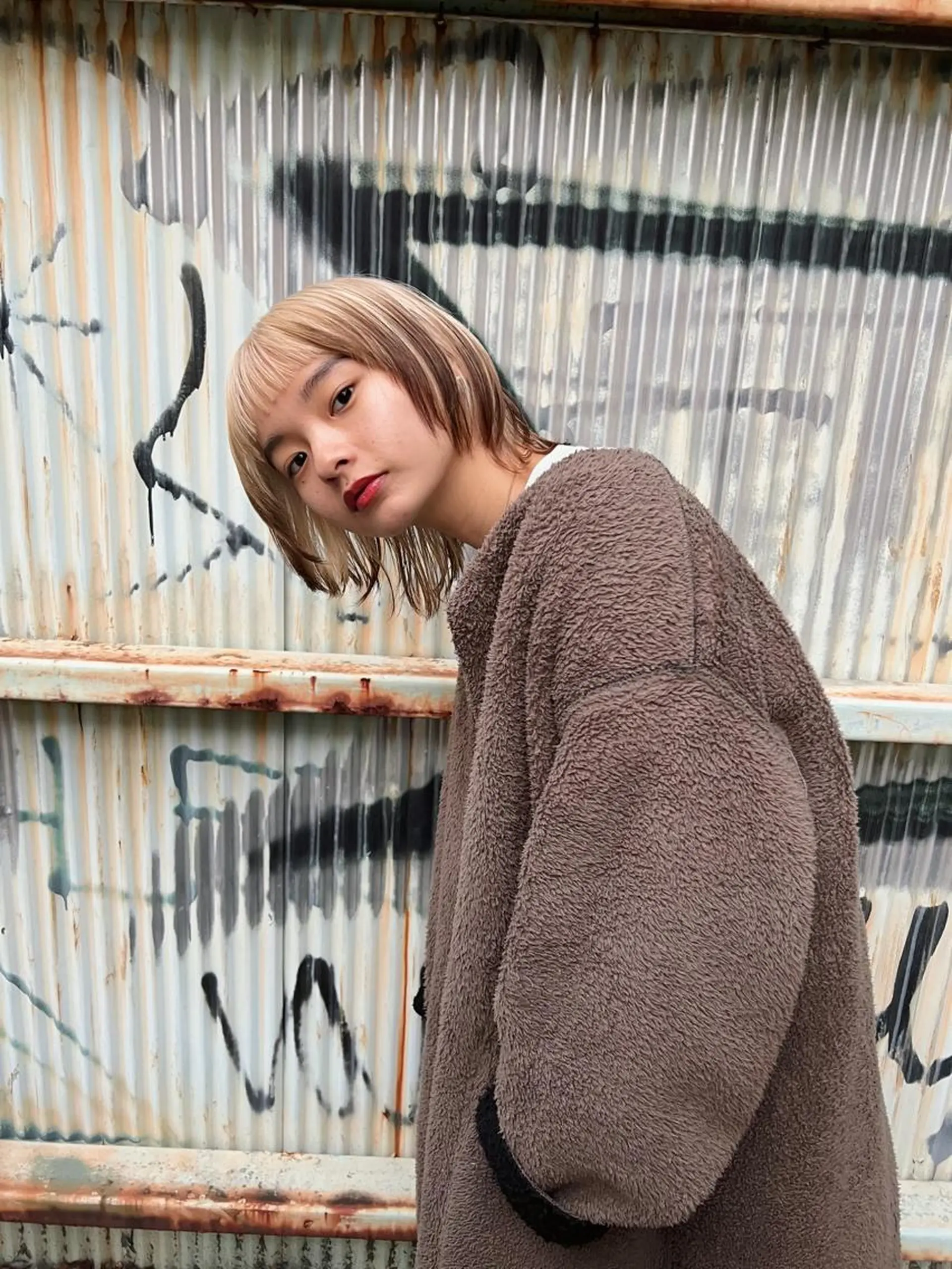 ショート Kaito🐶/ボブ /レイヤー/デザインのヘアスタイル