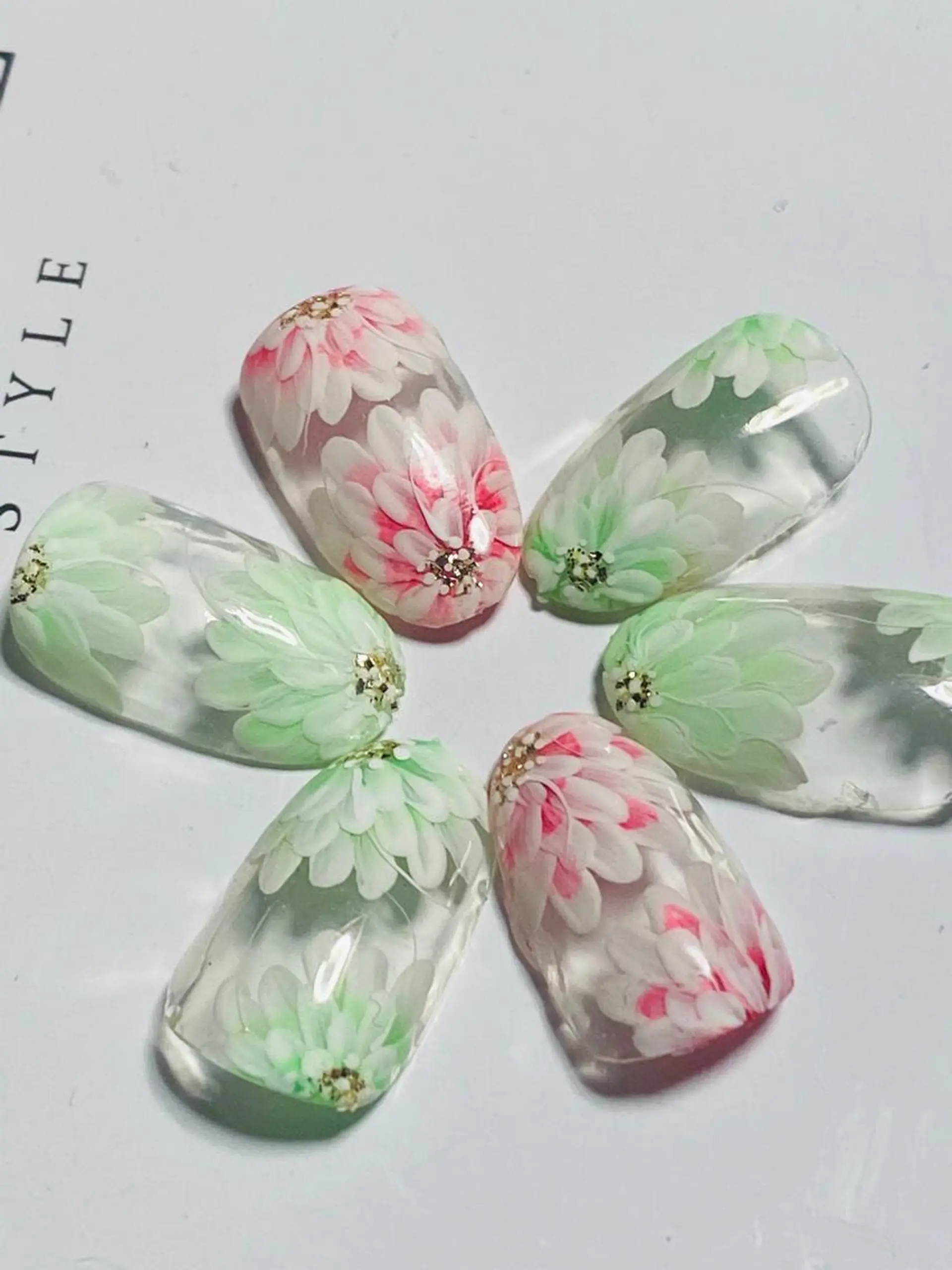 ネイル 自宅ネイルサロン ♦️nuance♦️のネイルデザイン