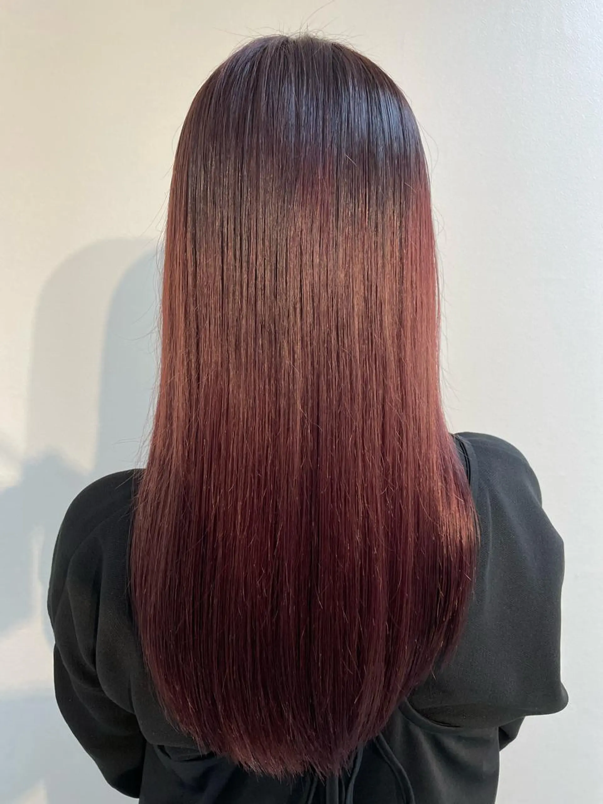 ロング カラー 🐬脱白髪染めカラー 清水大世🐬のヘアスタイル