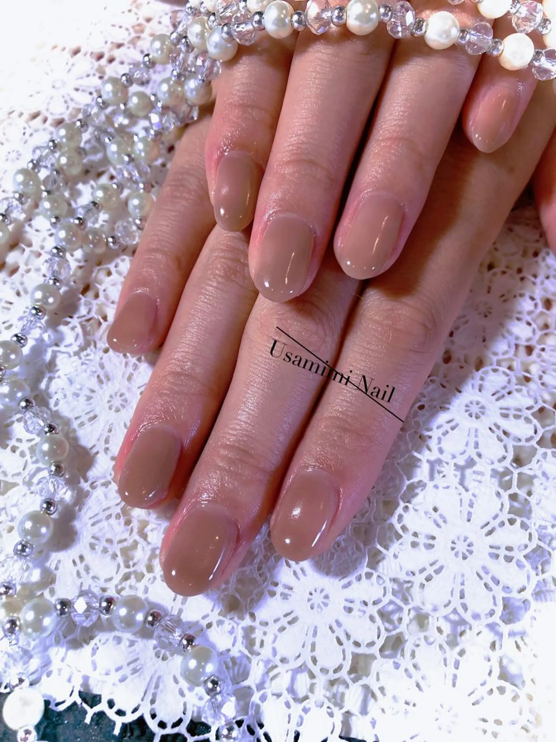 ショート ネイル USAMiMi 🐰💕のネイルデザイン