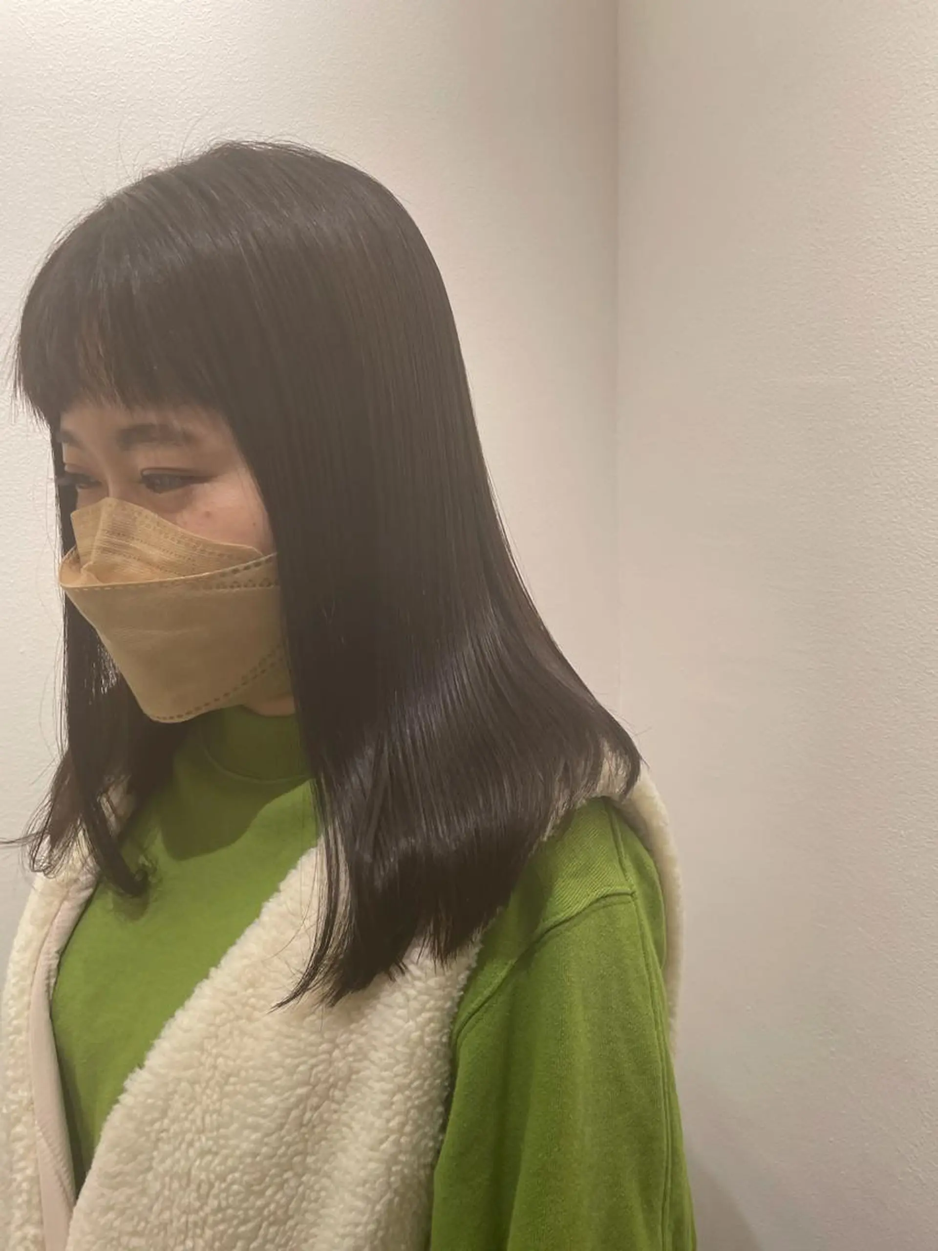 ミディアム カラー 似合わせ特化 /馬場 翼のヘアスタイル