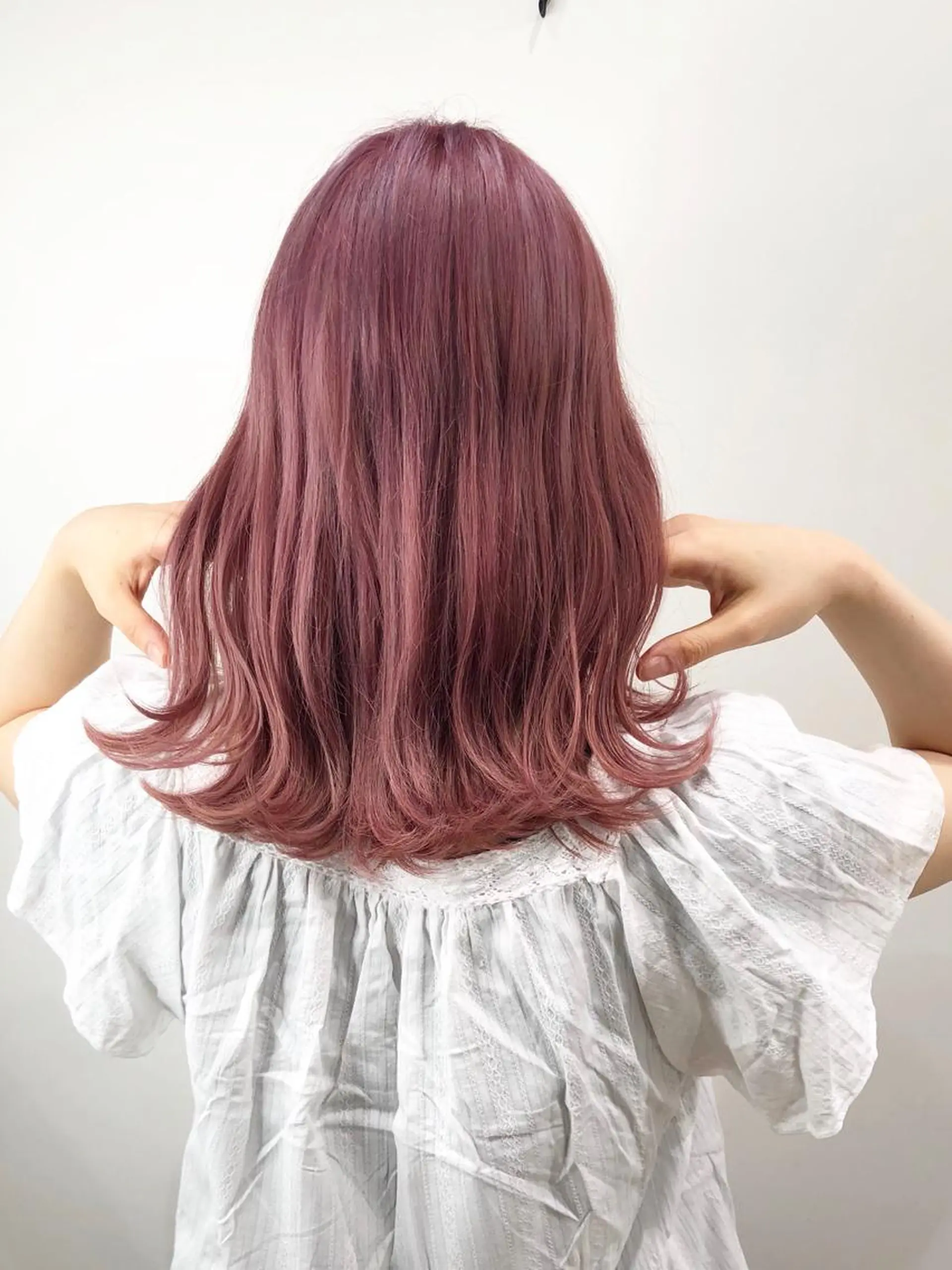 ミディアム カラー 🌙HIZUKI🌙 ハイトーン 艶髪のヘアスタイル