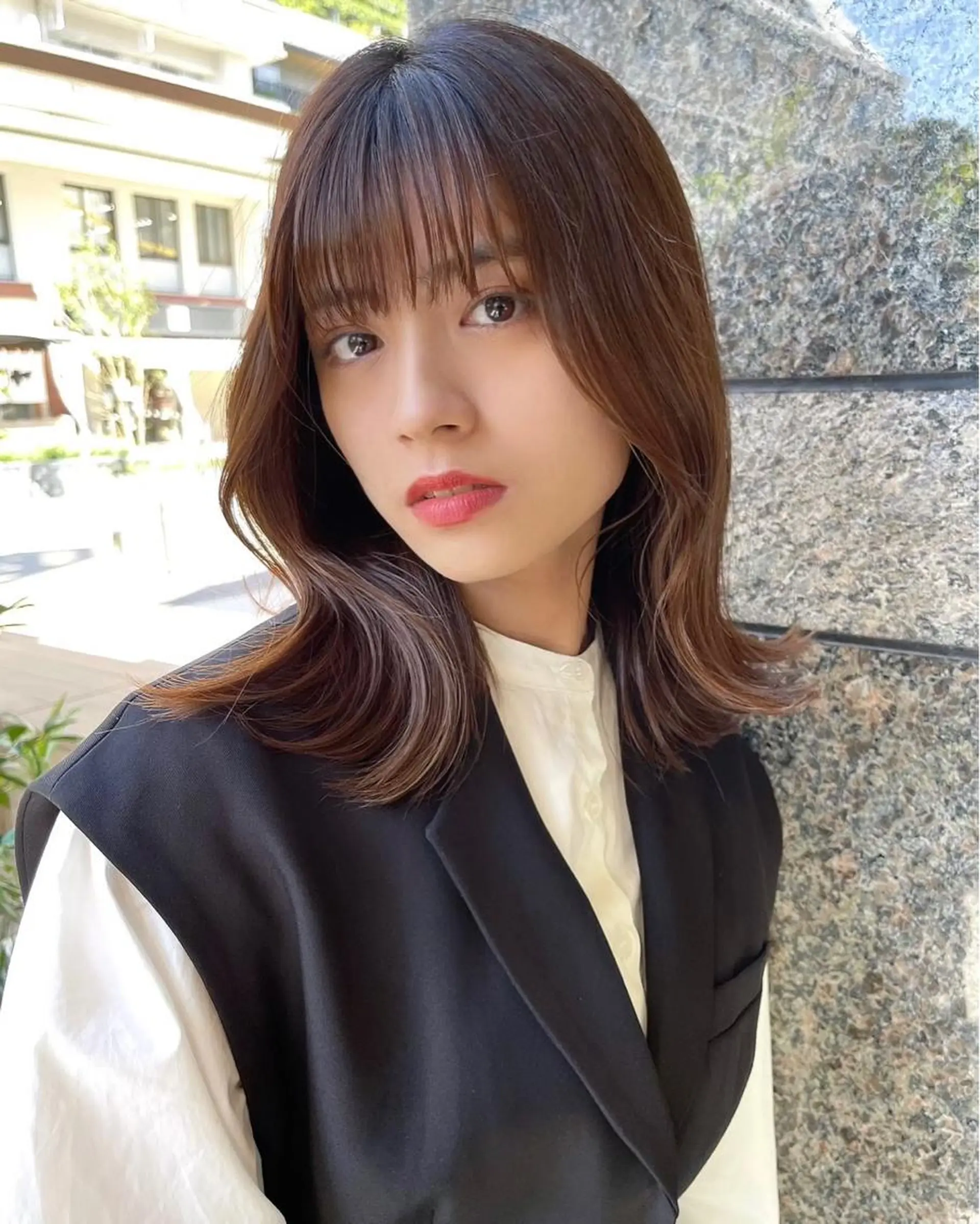 ミディアム 《髪質改善✖️オリー ブ🧸》小嶋拓也のヘアスタイル