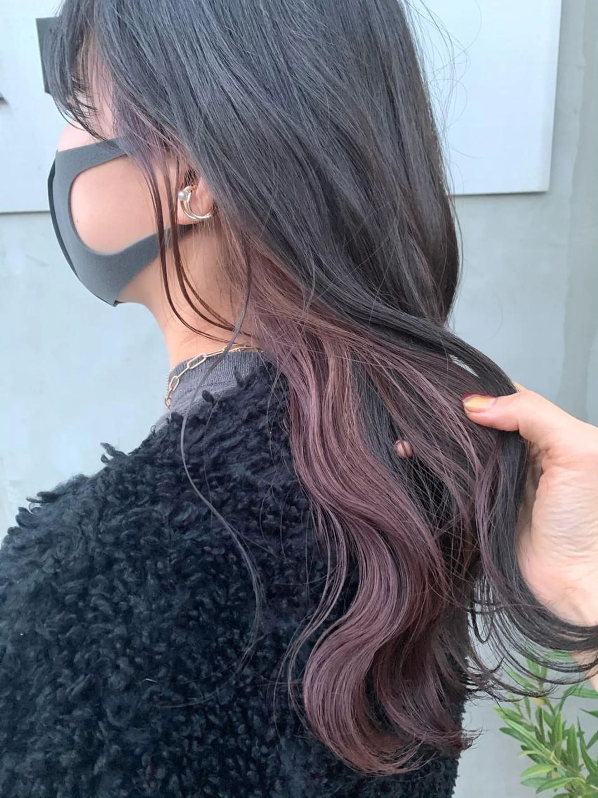 ロング カラー ベージュカラー グレージュ ダブルカラー /まつ毛パーマ🎀のヘアスタイル