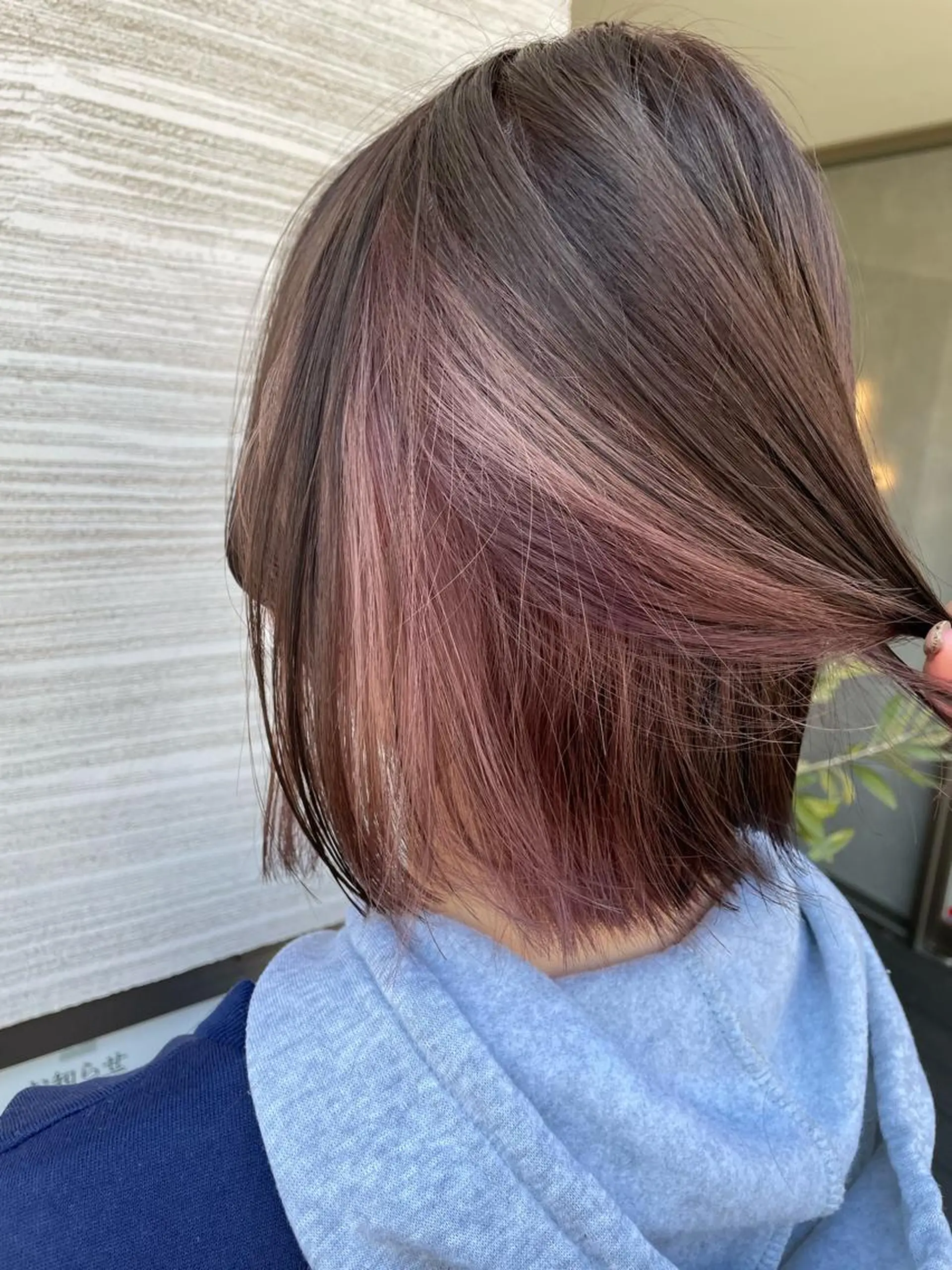 ミディアム カラー ブリーチ ハイトーンカラー 韓国風/オシャレ /縮毛矯正/滝口琴未のヘアスタイル