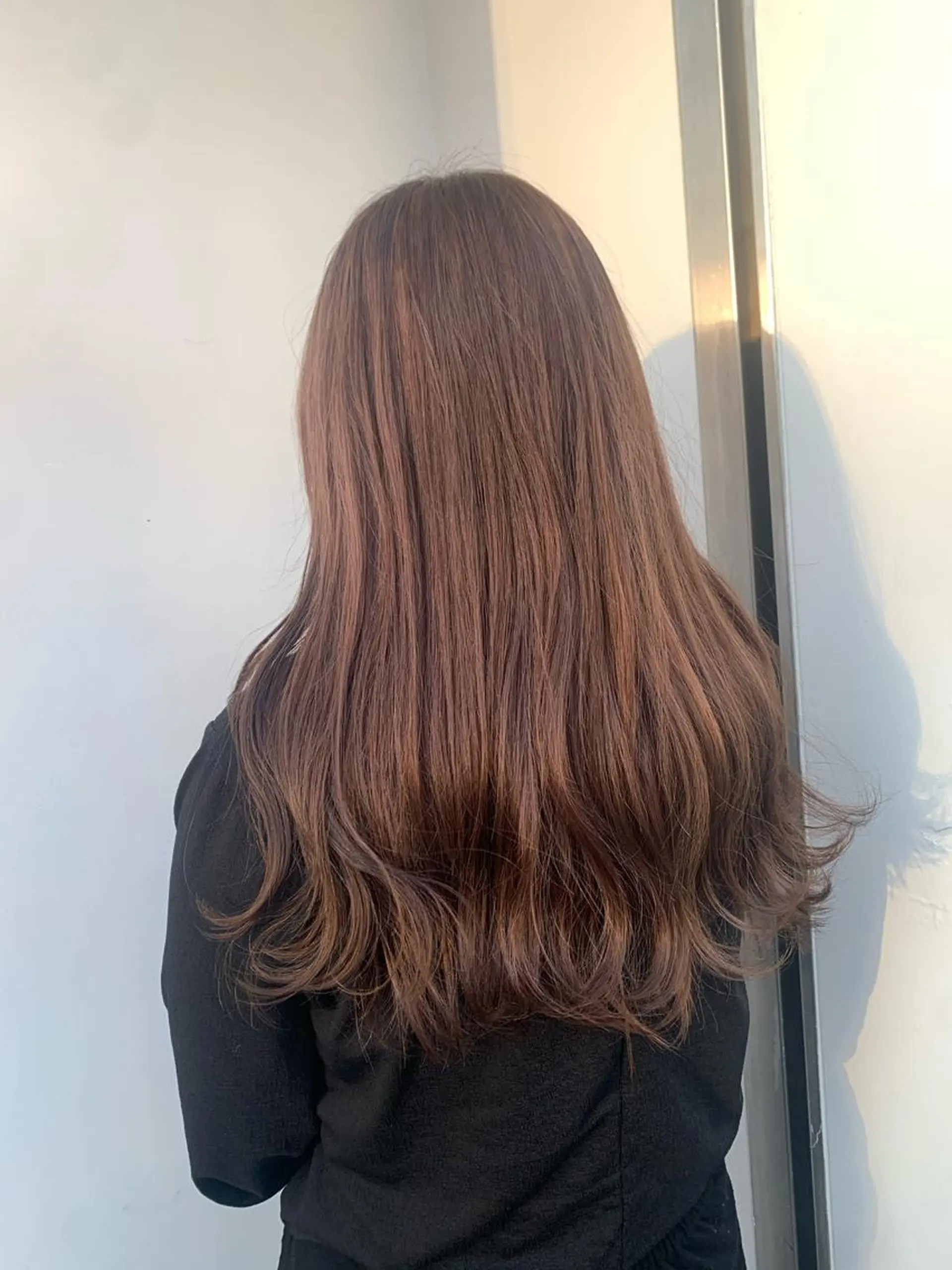 ロング カラー ベージュカラー ブリーチ ブラウンカラー ブラウンベージュ マロンブラウン ヘアカラー 中目黒🌼 🌼ハナのヘアスタイル