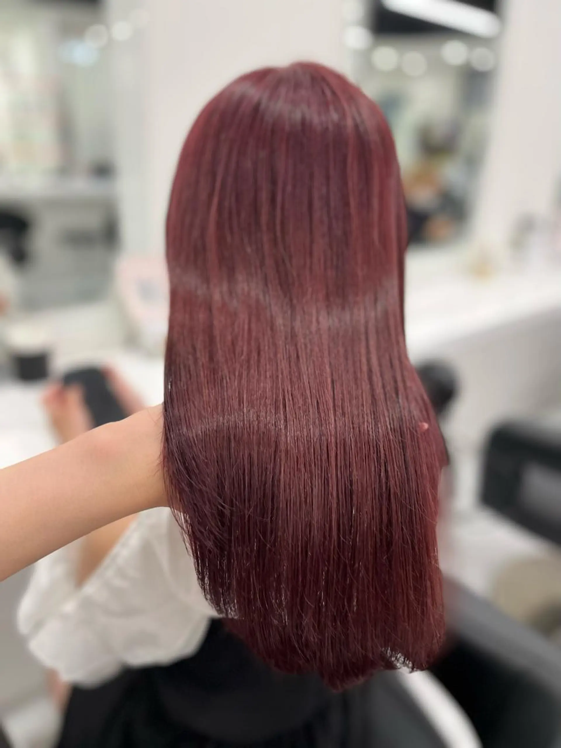 カラー トリートメント ヘッドスパ 🎀愛されピンク ラベンダー💜ゆいのヘアスタイル