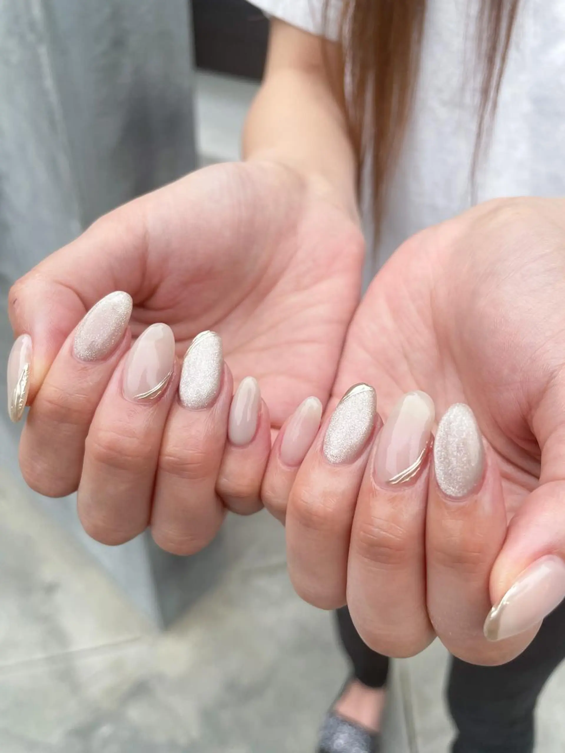 ネイル マグネットネイル atelier elsol.のネイルデザイン