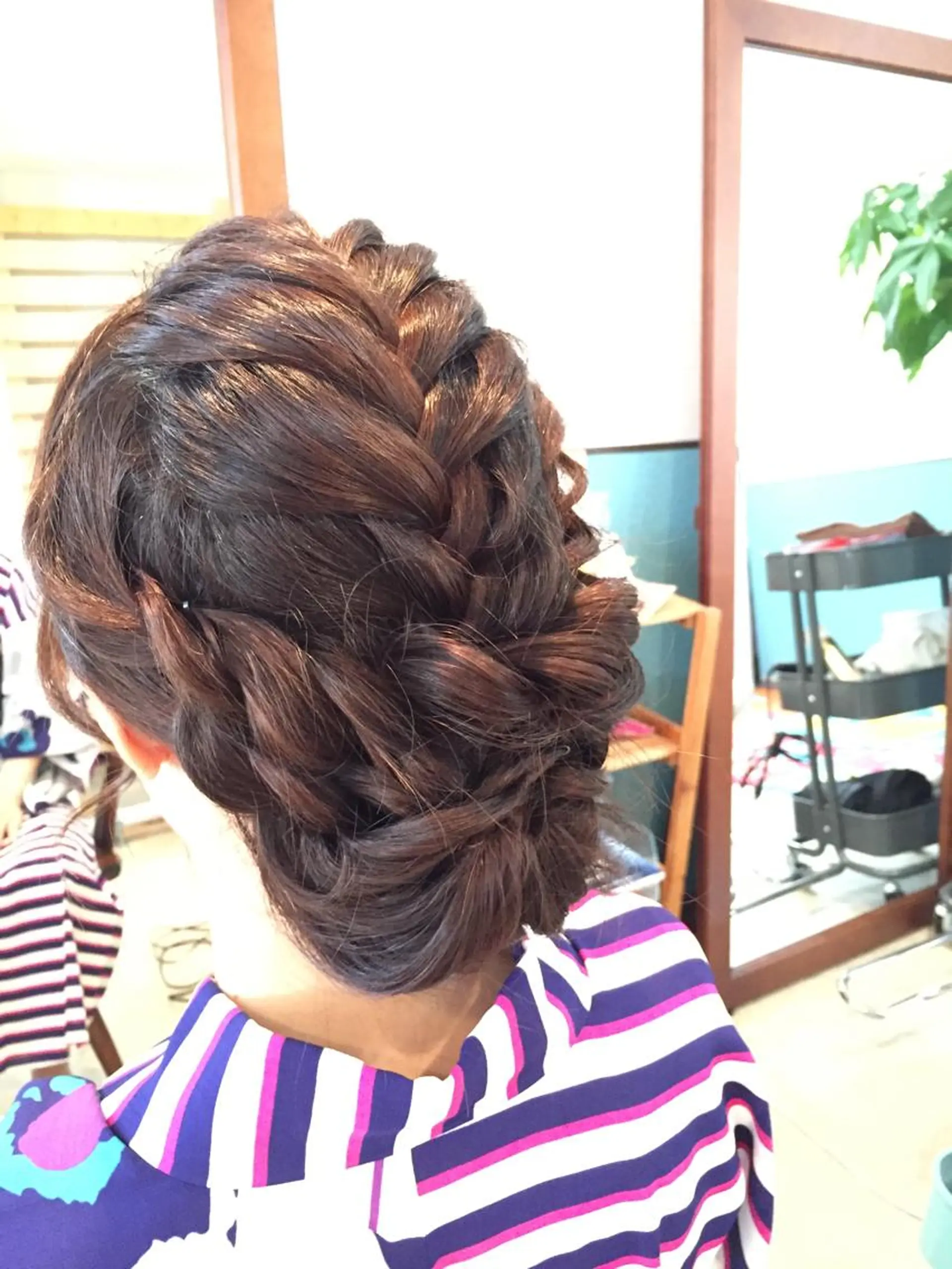 ショート ミディアム セミロング ロング カラー パーマ ヘアアレンジ 早朝✨ヘアセット 着付け/清水玲歌のヘアスタイル