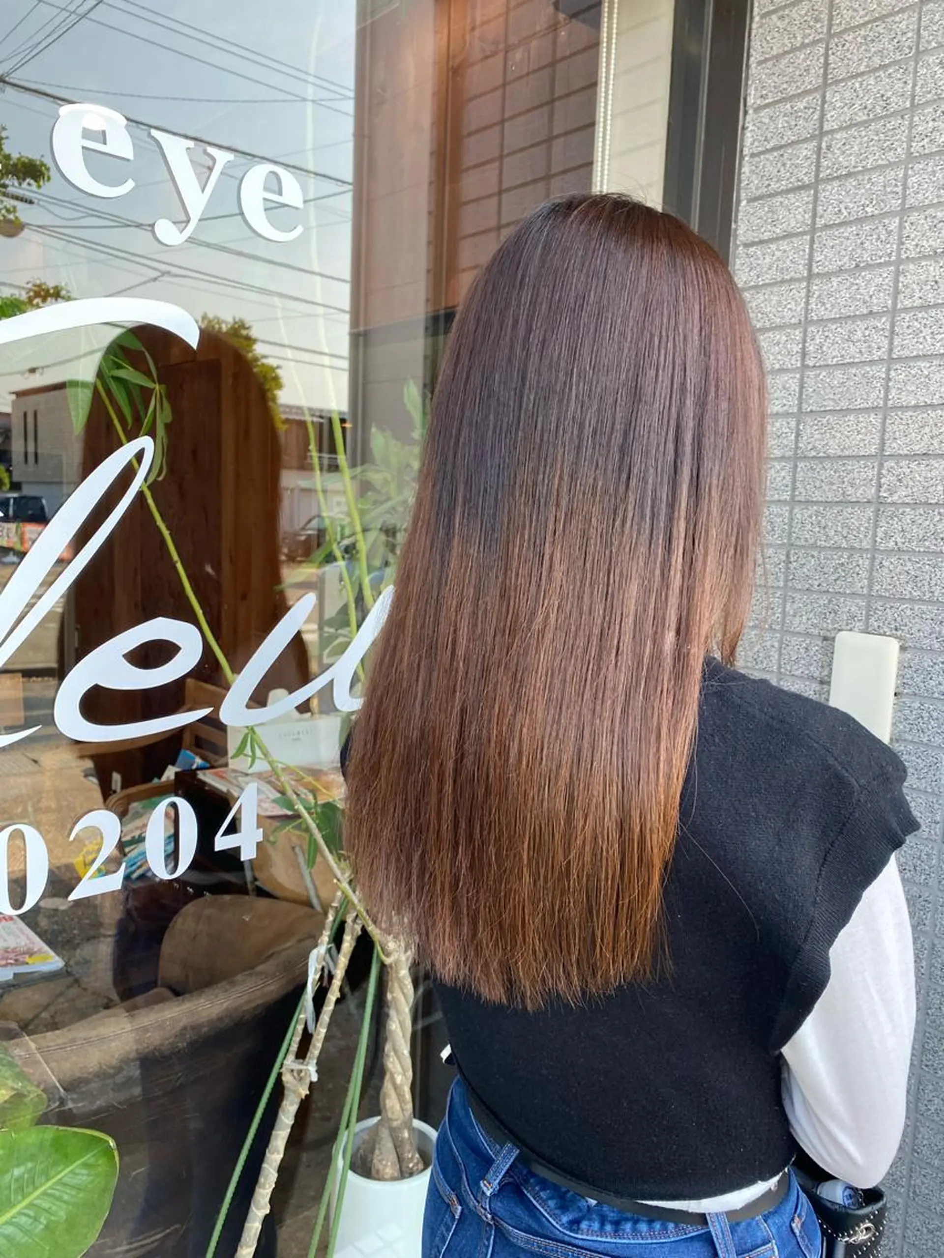 ロング Un Fleur所属・立野 希沙のヘアスタイル