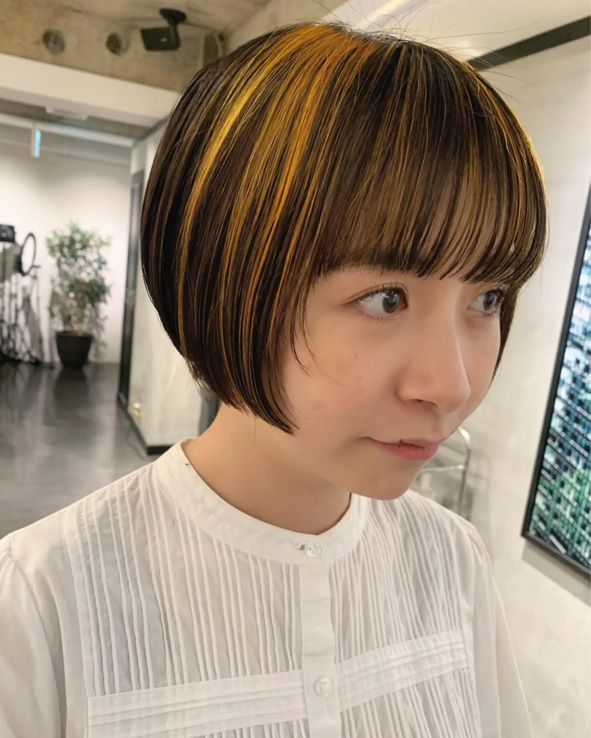 ショート カラー ヘアカラー トリートメント 優作 〜圧倒的信頼〜のヘアスタイル