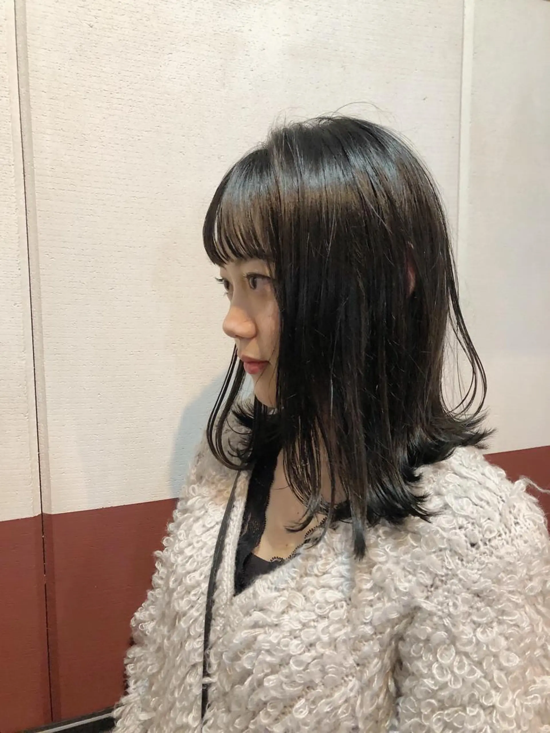 ミディアム カラー ノグチ ユウキ/ボブのヘアスタイル