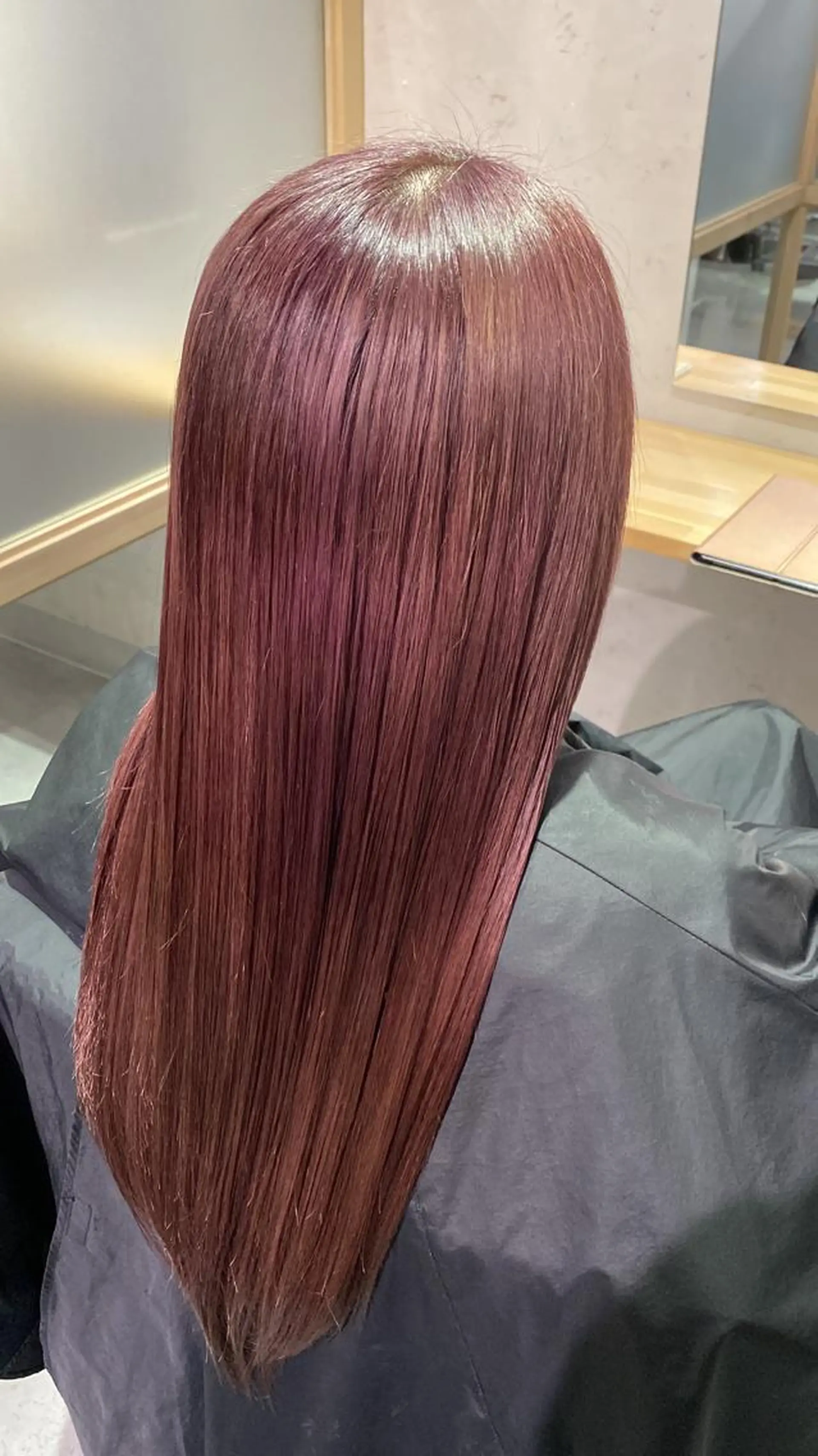 ロング カラー JOS所属・上野/エフェクトブリ ーチ✂︎touiのヘアスタイル