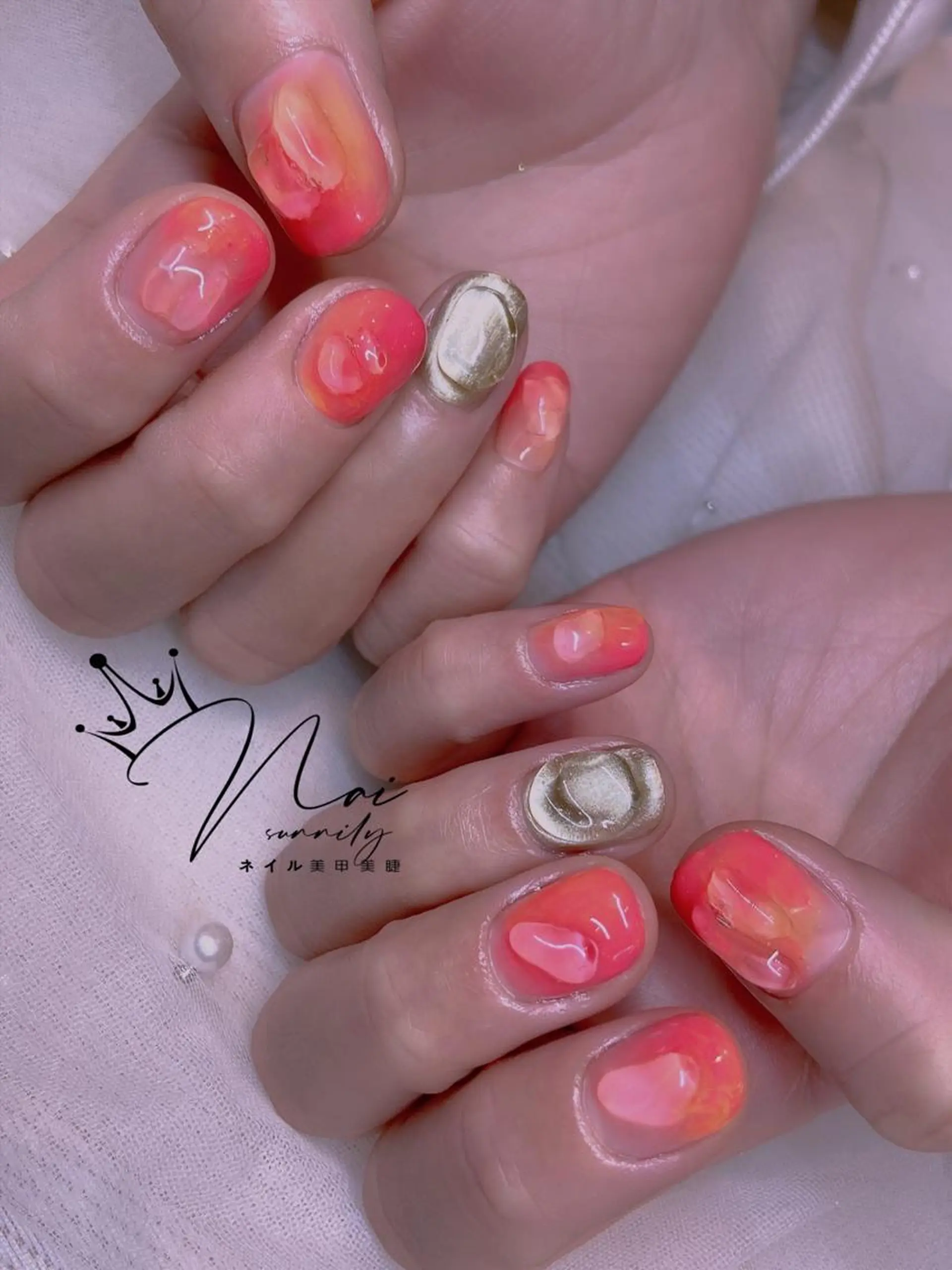 ネイル 長さだし専門店 M2　rikaのネイルデザイン