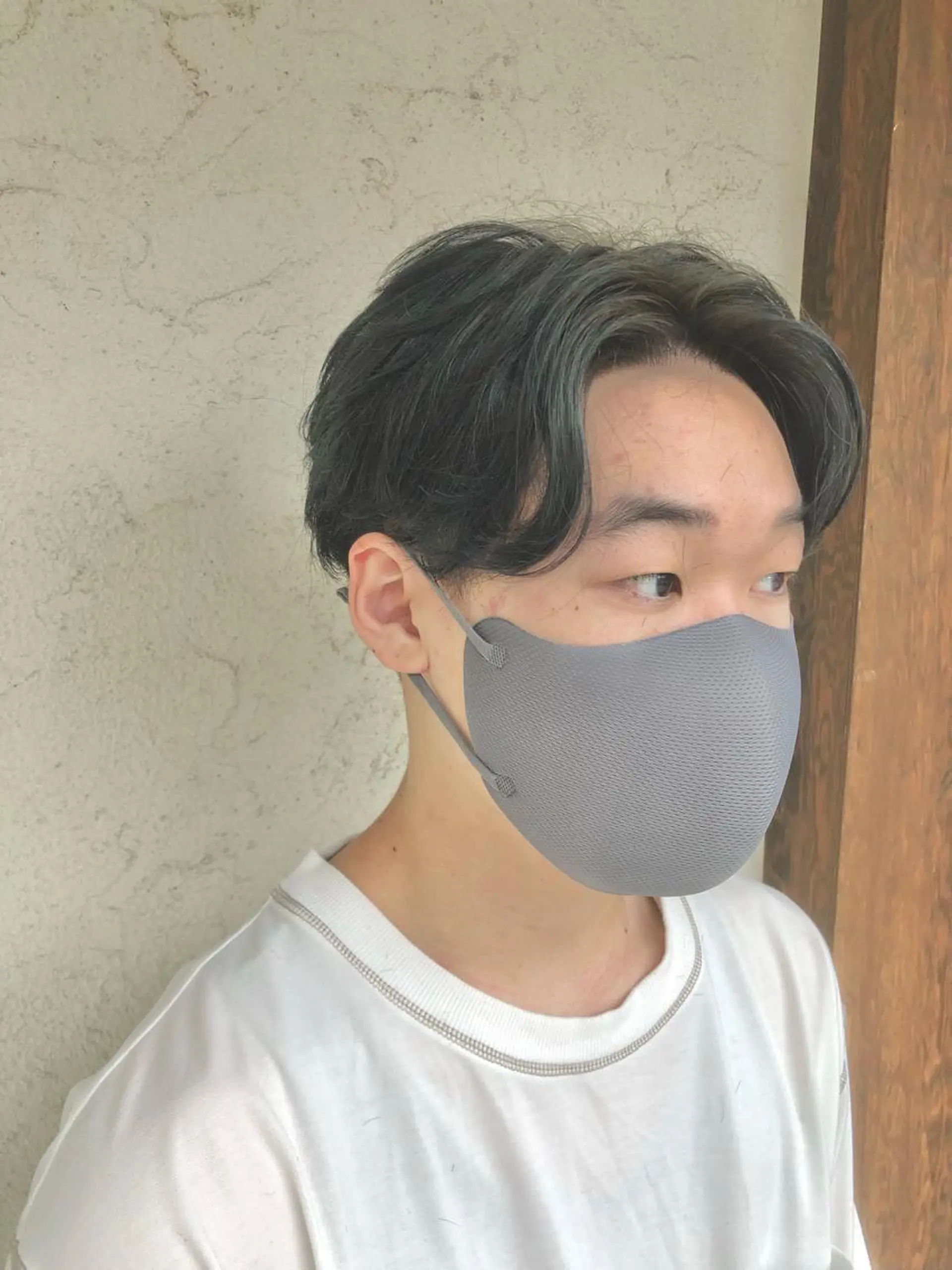 ショート カラー メンズ MATSURI BASE.AWAJIのヘアスタイル