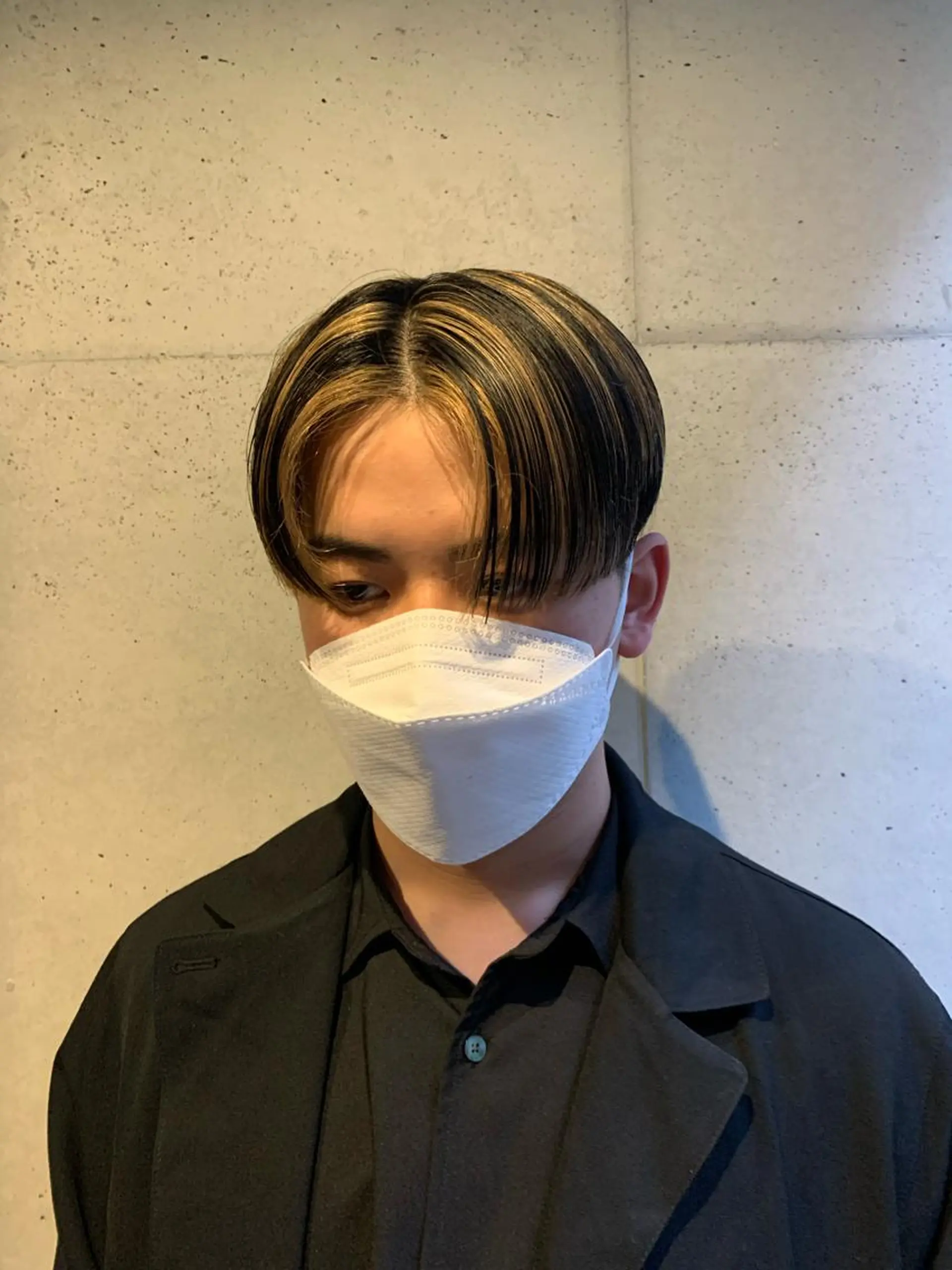 ショート カラー メンズ 似合わせウルフ/ レイヤー/山本祐輔のヘアスタイル