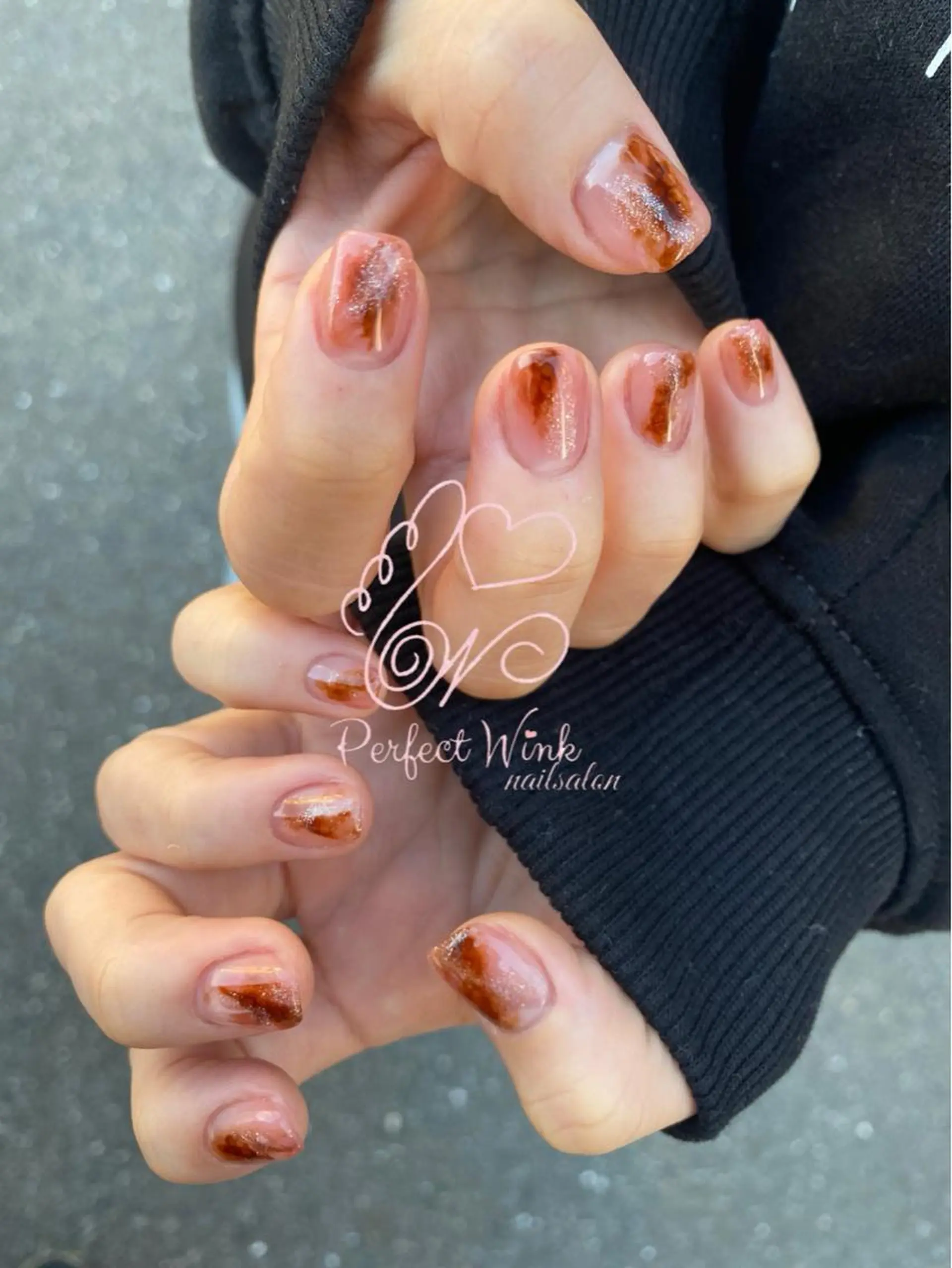 ネイル ハンドネイル 💅Perfect Wink RUI🌈のネイルデザイン