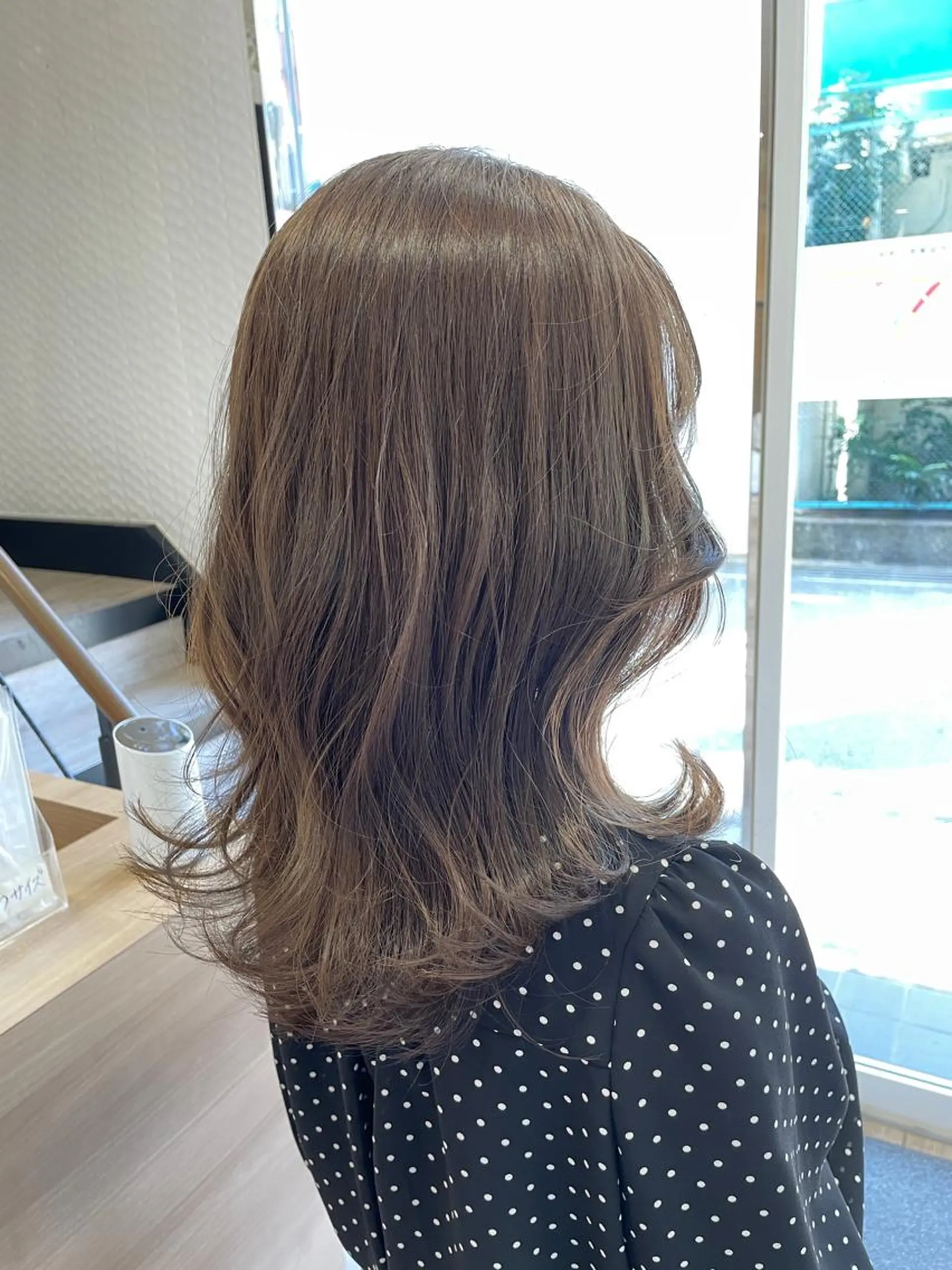ミディアム 寺石 駿汰のヘアスタイル