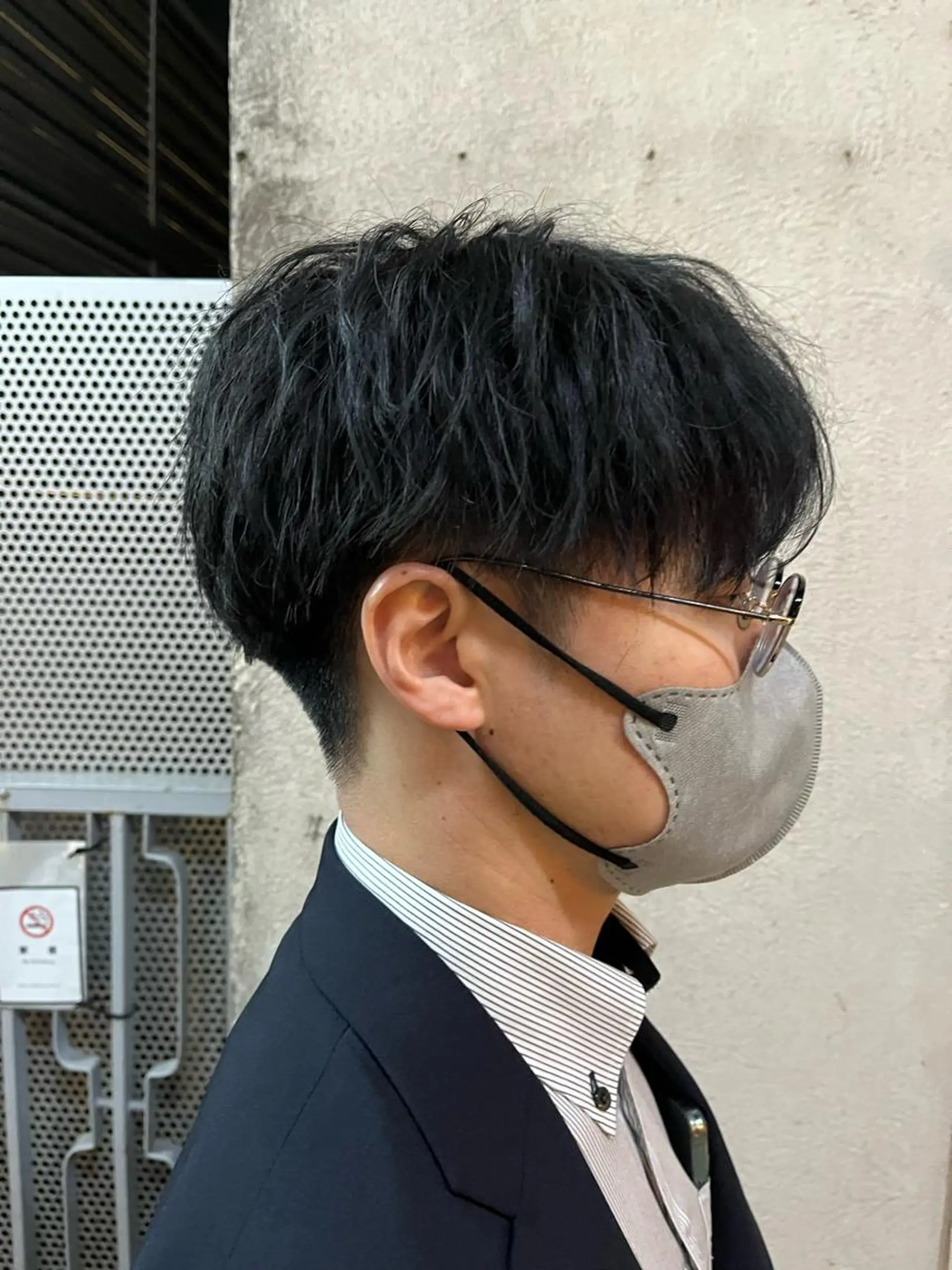 ショート パーマ メンズ 🏆メンズヘア特化 🥇代表りんぺーのヘアスタイル