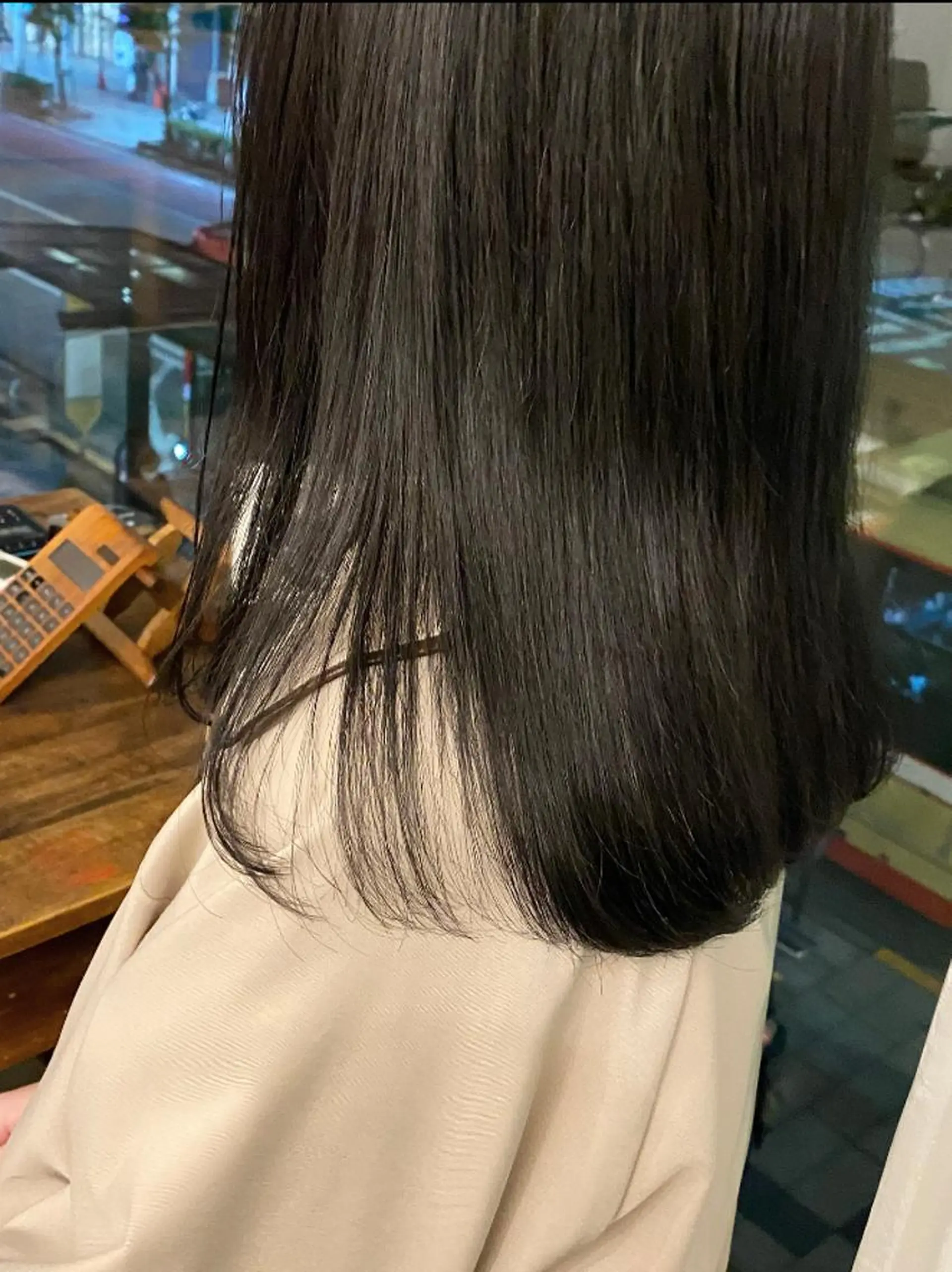 セミロング カット ヘアカラー トリートメント 🌷pasapas/ すみれ🌷のヘアスタイル