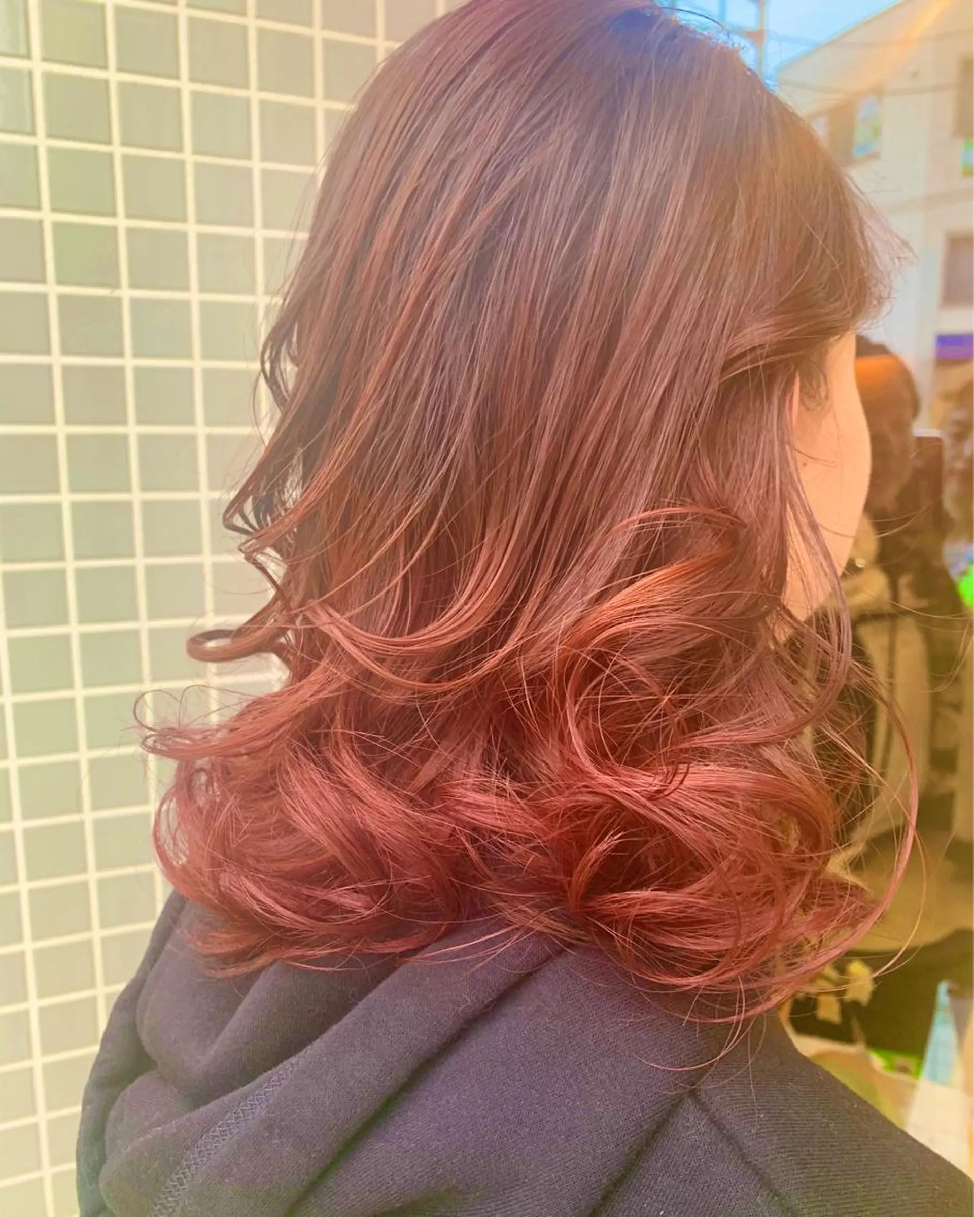 ロング カラー ヘアカラー トリートメント ヘアセット 🌸スタイリスト 山浦美恵のヘアスタイル