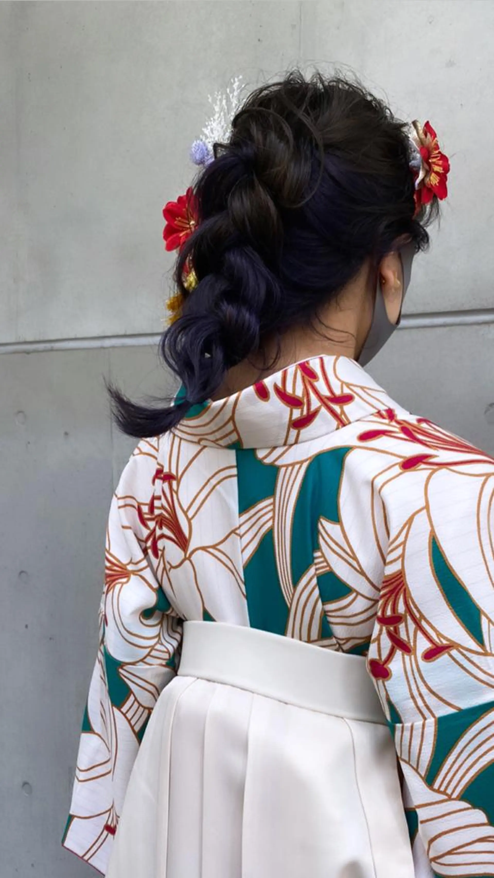 着付け COLO✨️ 白川綺香のヘアスタイル