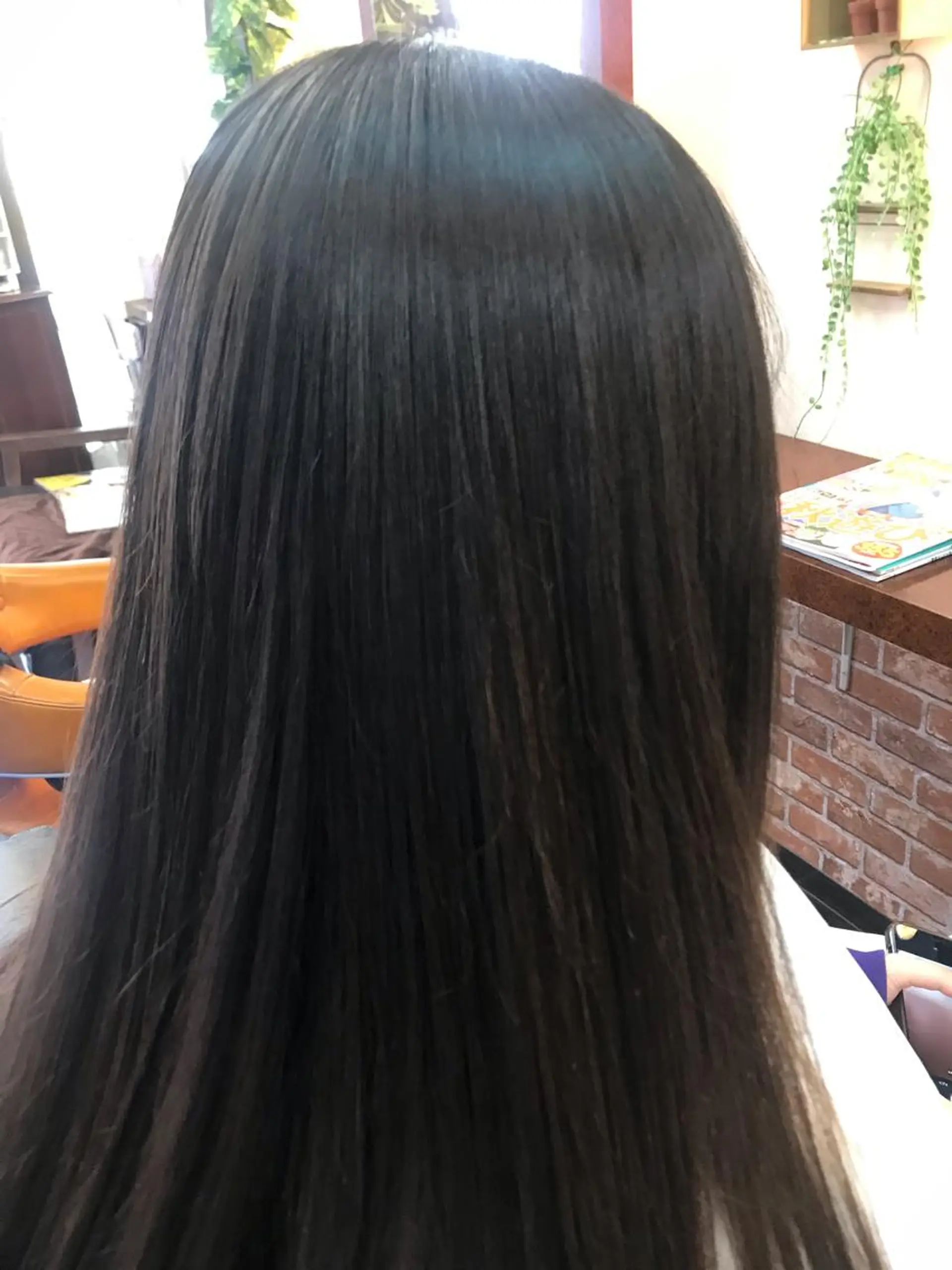 ロング パーマ 桧山 真のヘアスタイル